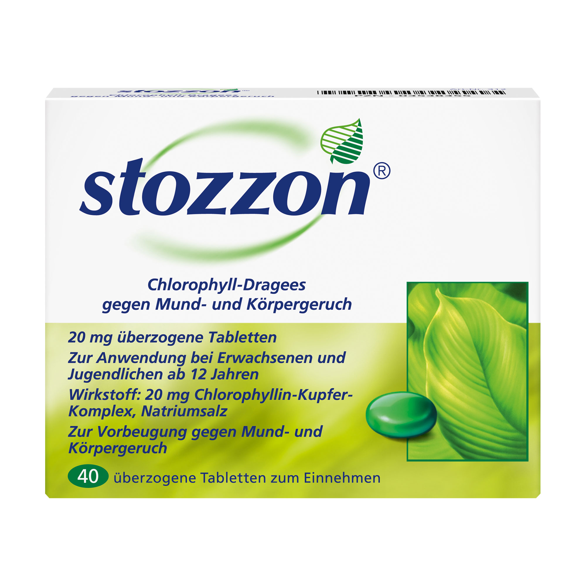 Stozzon Chlorophyll - Dragees - None