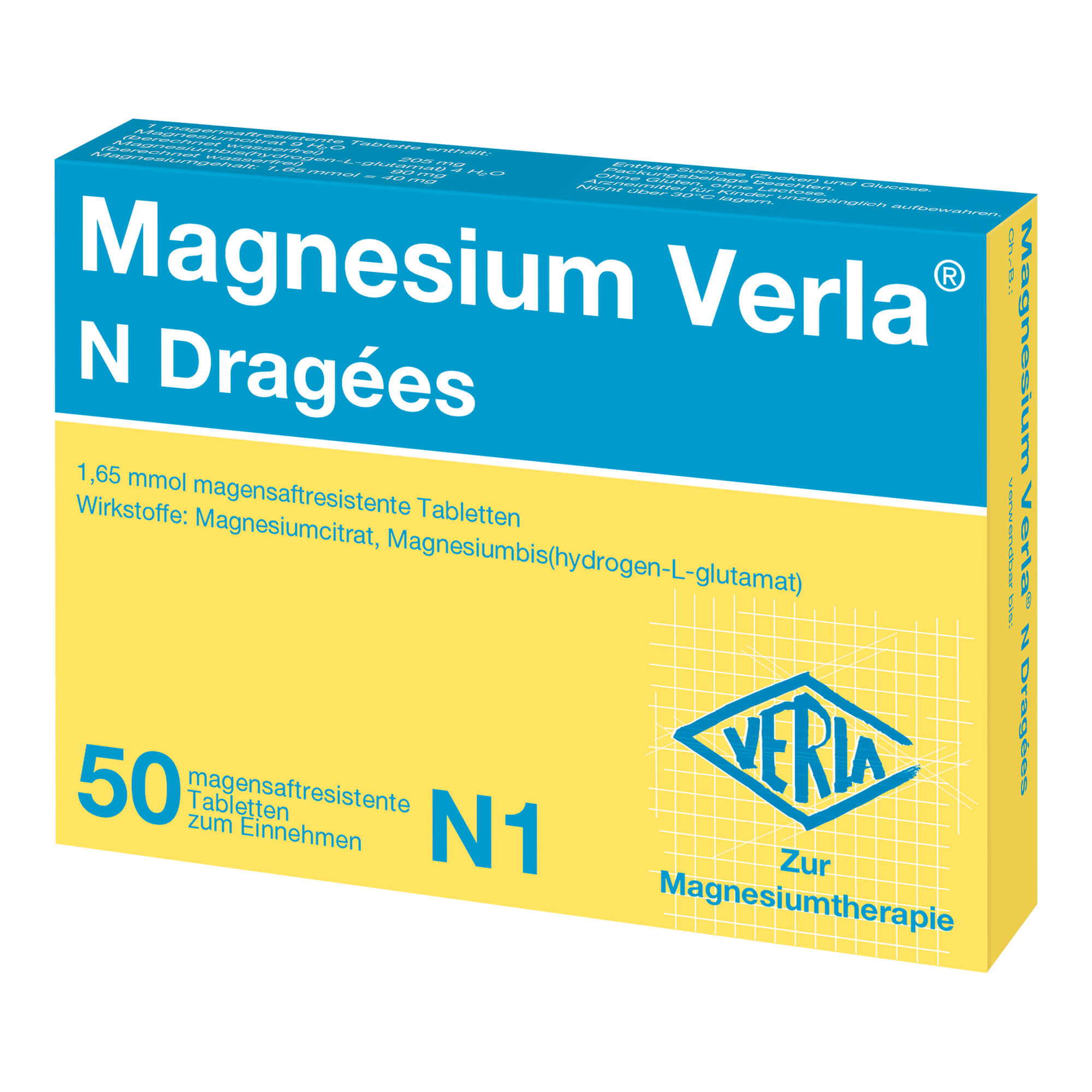 Magnesium Verla N Dragees - None