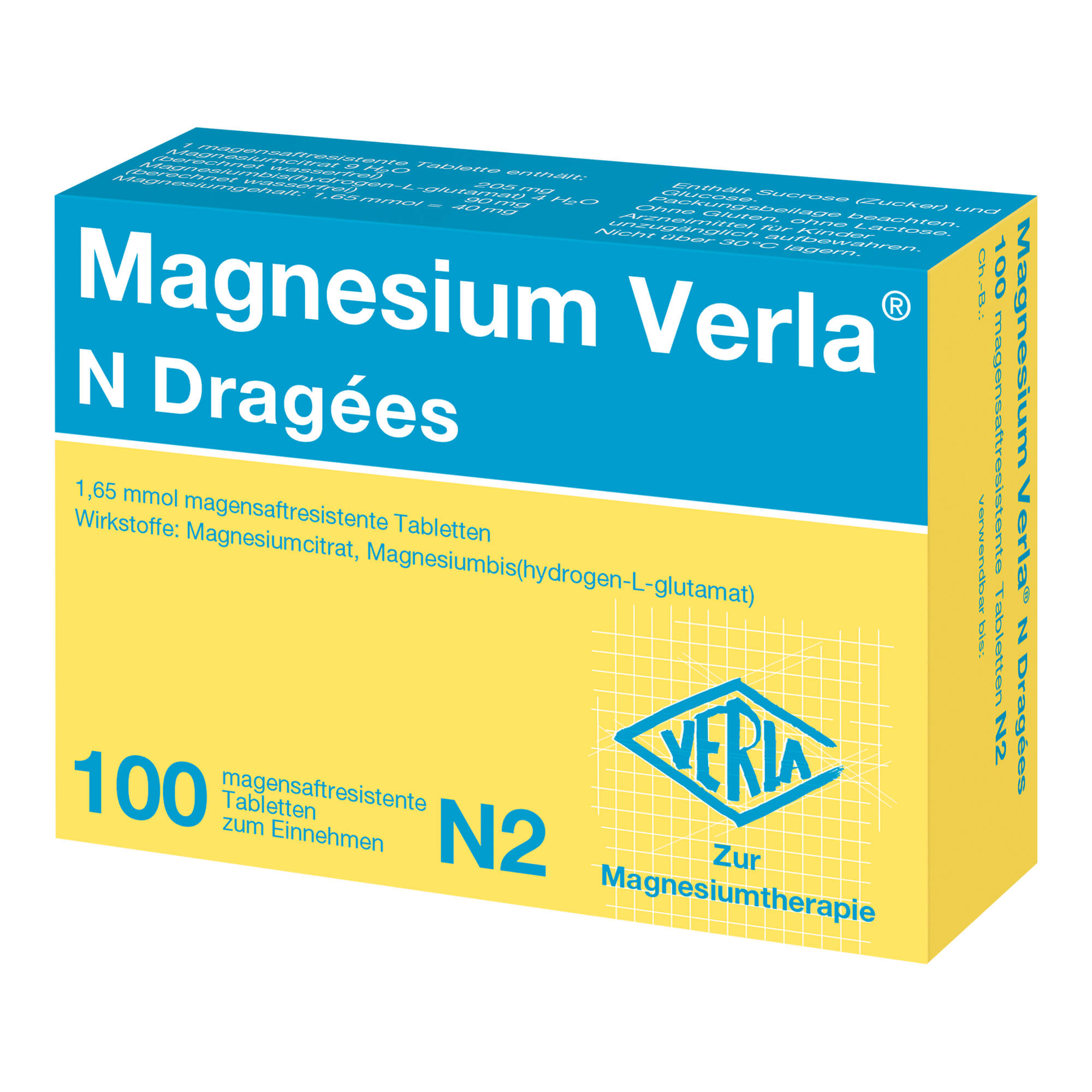 Magnesium Verla N Dragees - None