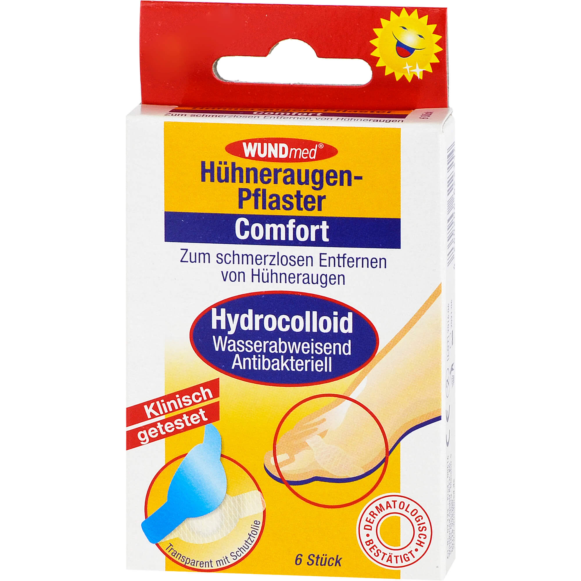 Hühneraugenpflaster Comfort Hydrocolloid - None