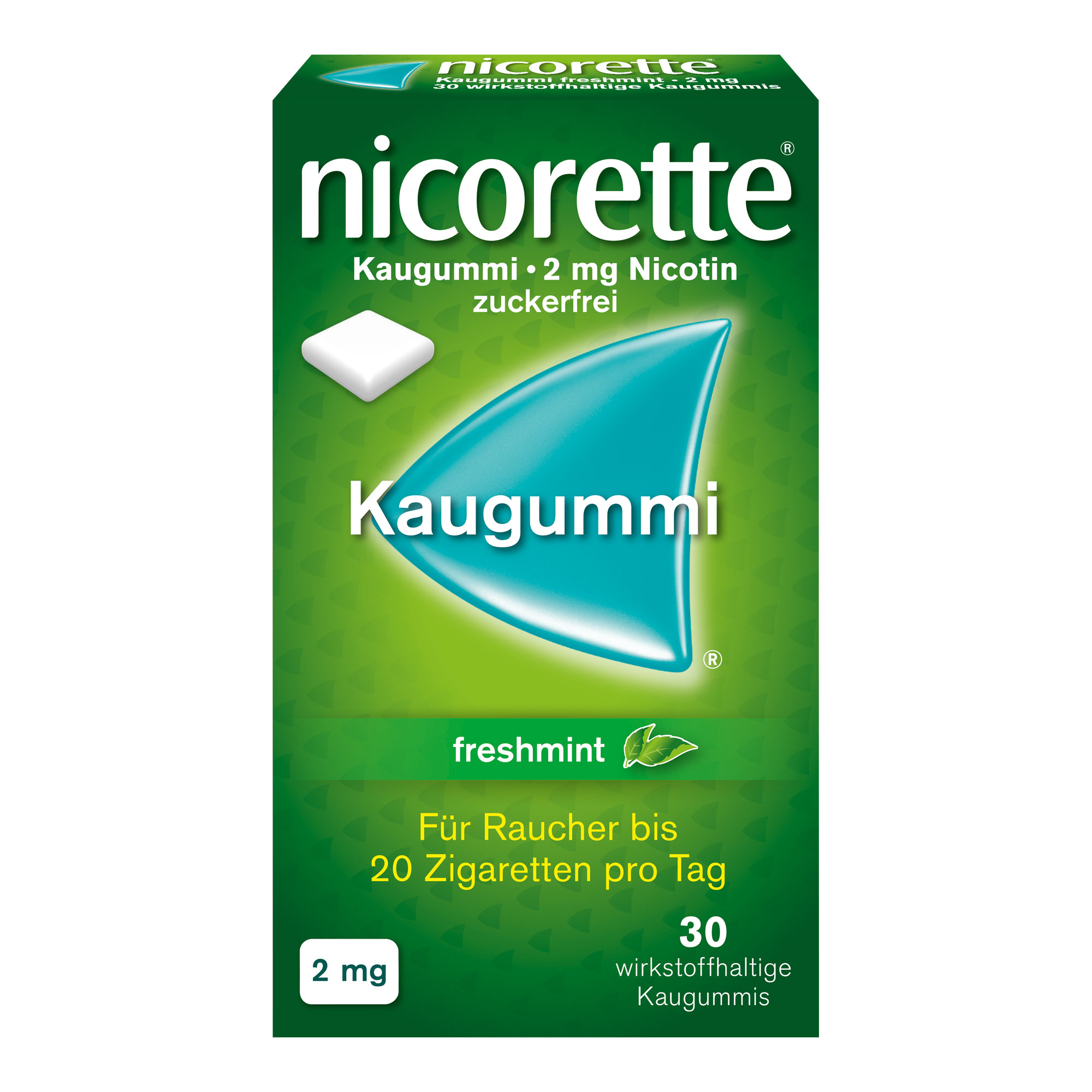 Nicorette Kaugummi Freshmint 2 Mg Nikotin - None