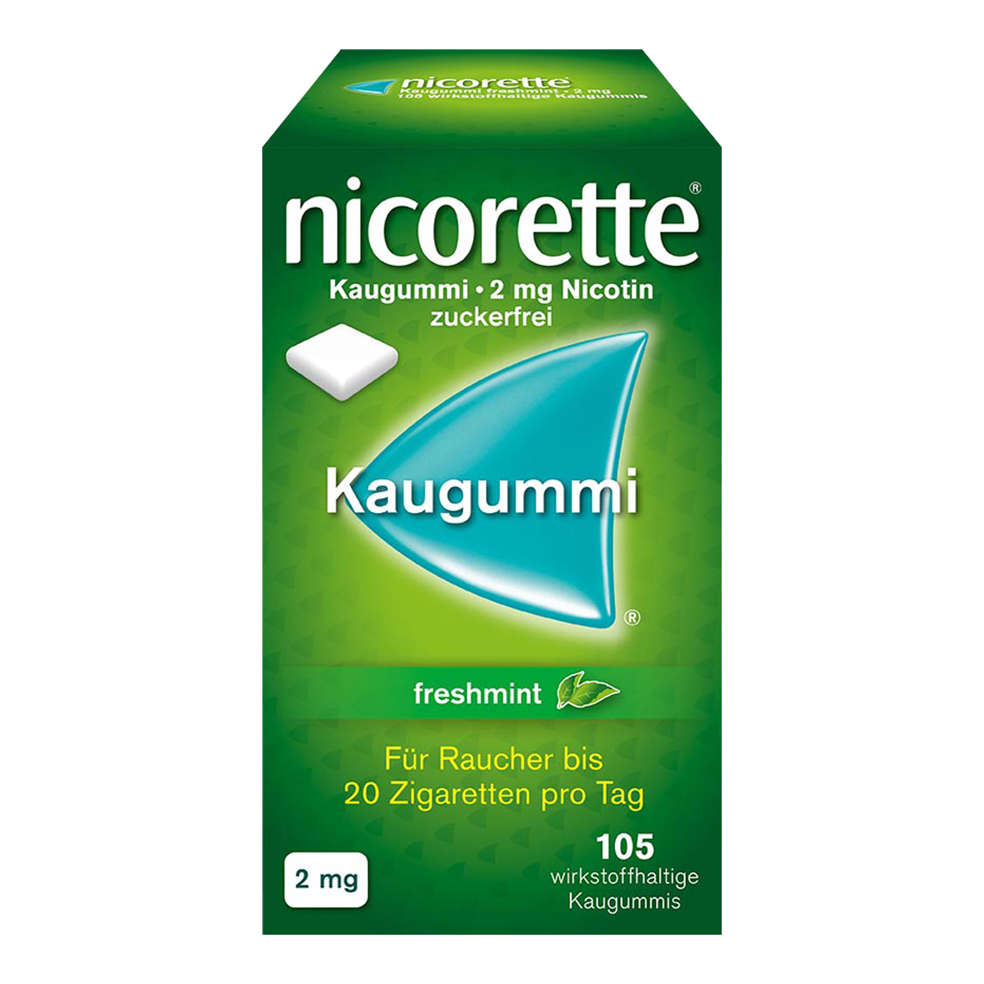 Nicorette Kaugummi Freshmint 2 Mg Nikotin - None