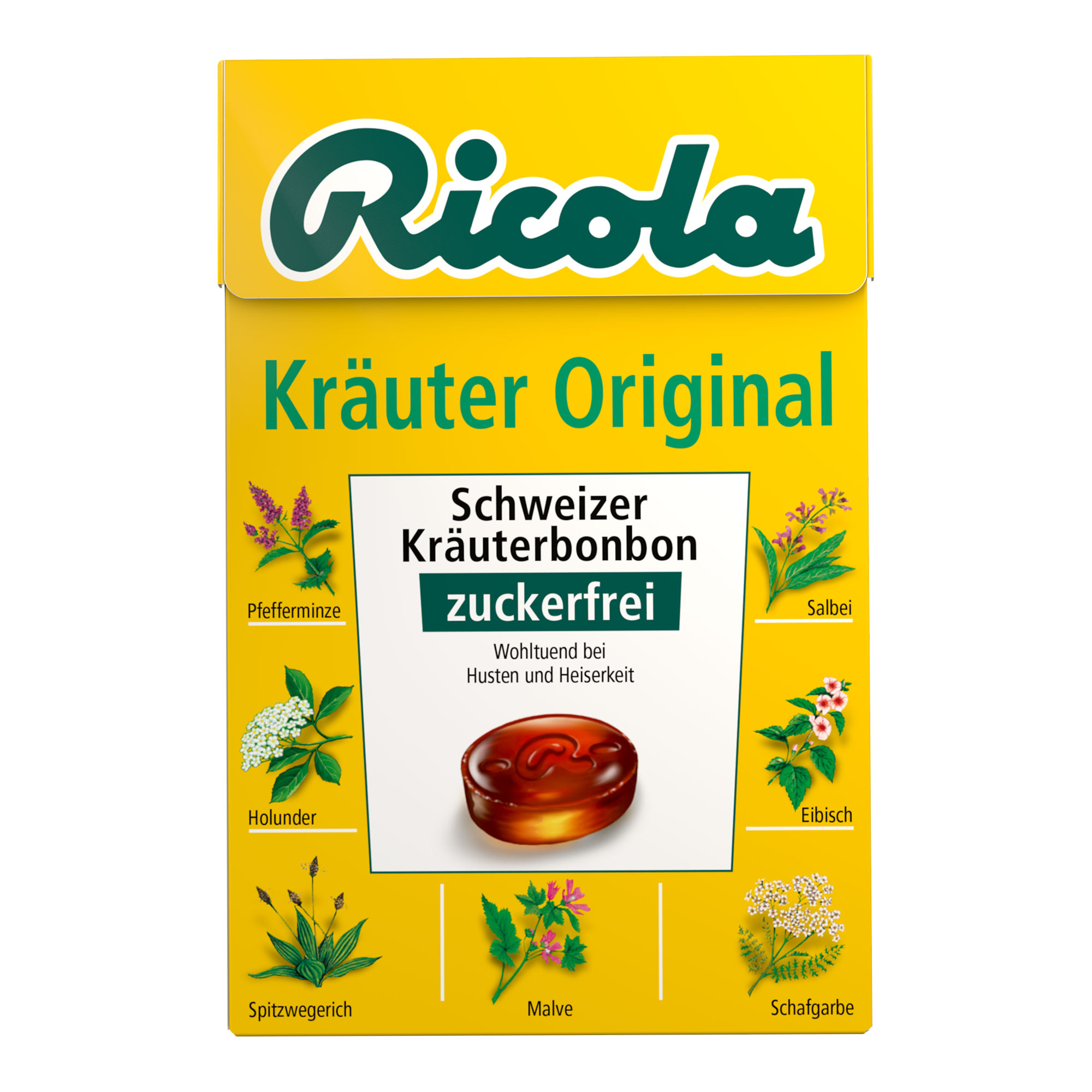 Ricola Kräuter-Bonbons Original Ohne Zucker - None