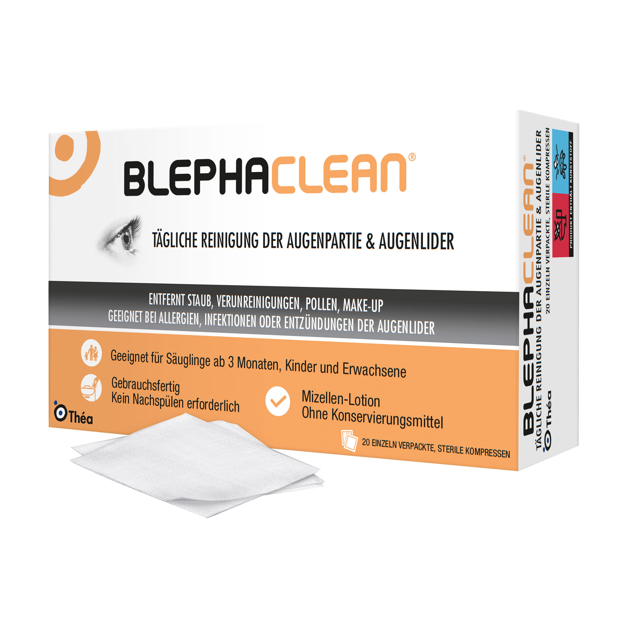 Blephaclean Sterile Kompressen - None