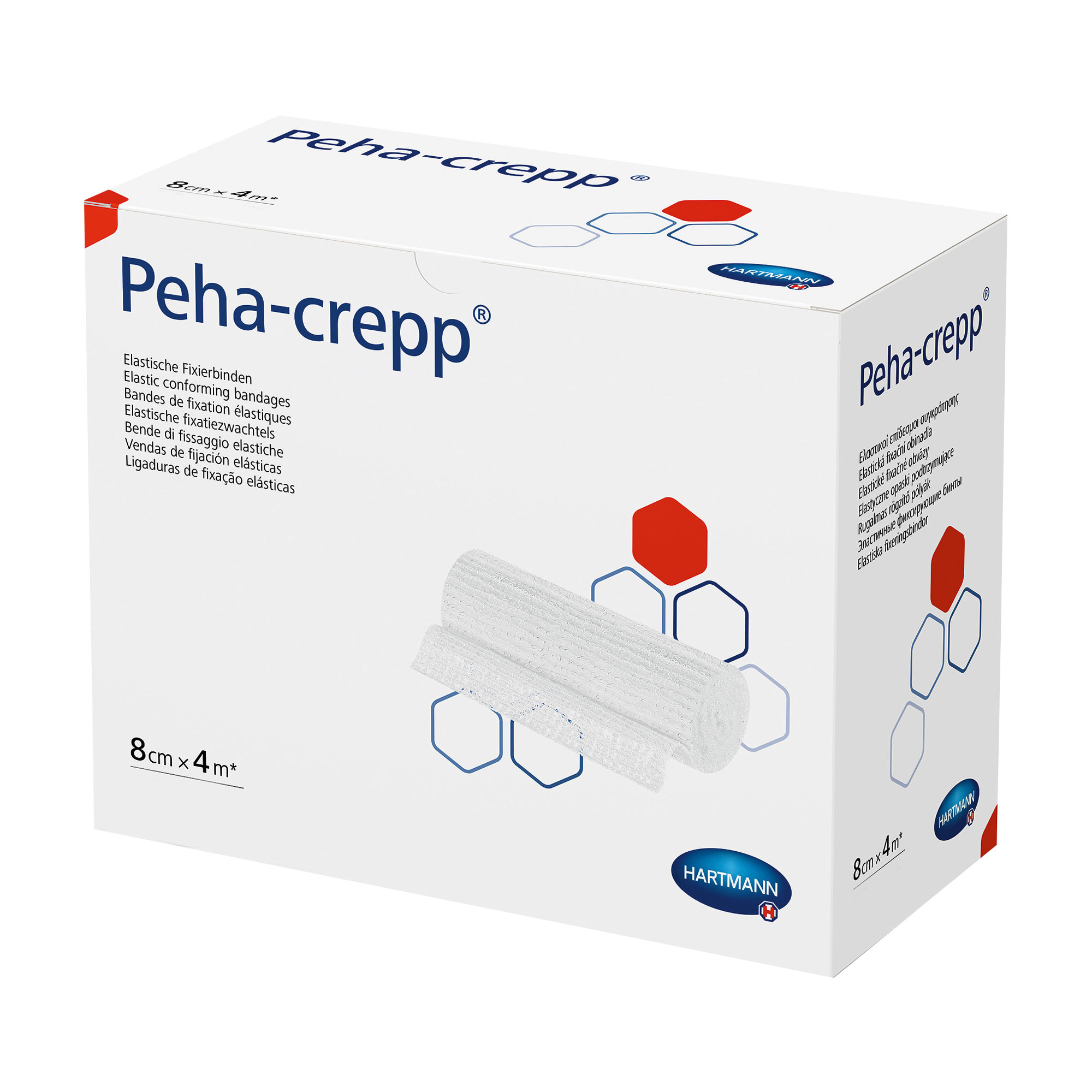 Peha Crepp Fixierbinde 8 Cm X 4 M - None