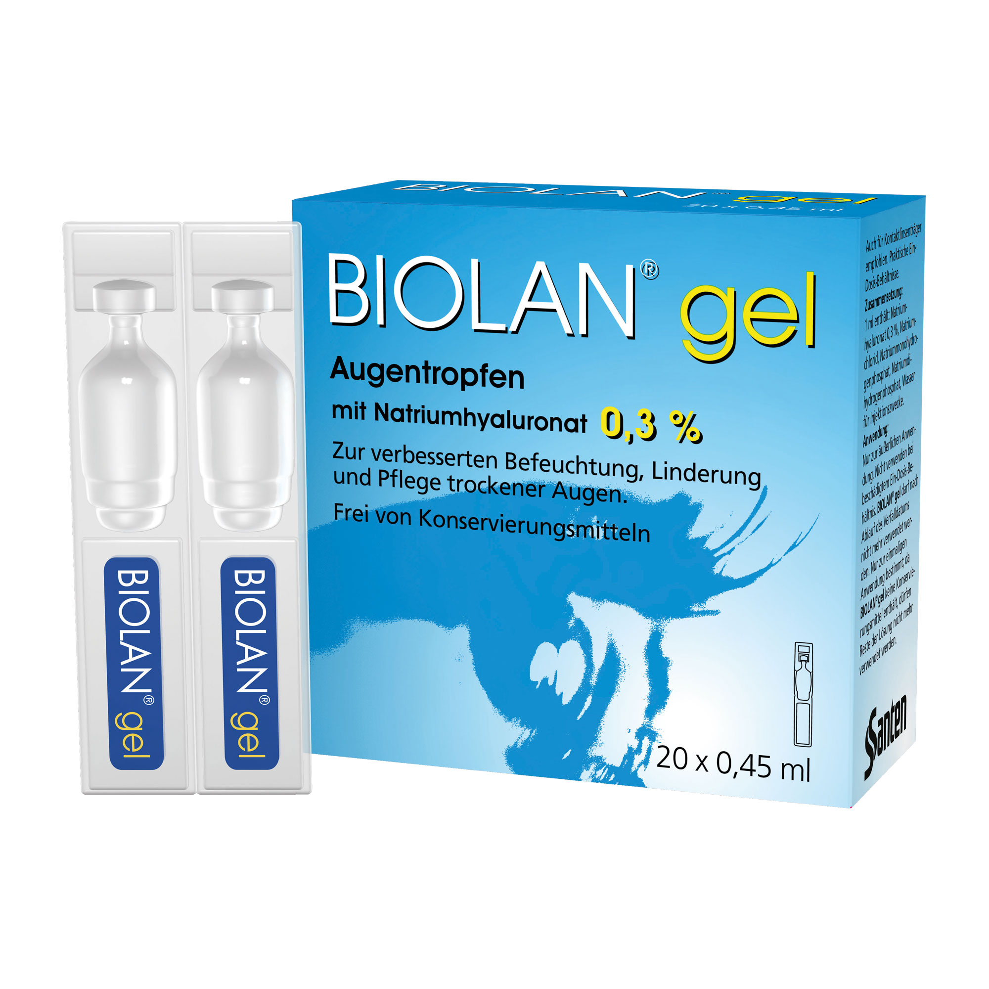 Biolan Gel Augentropfen - None