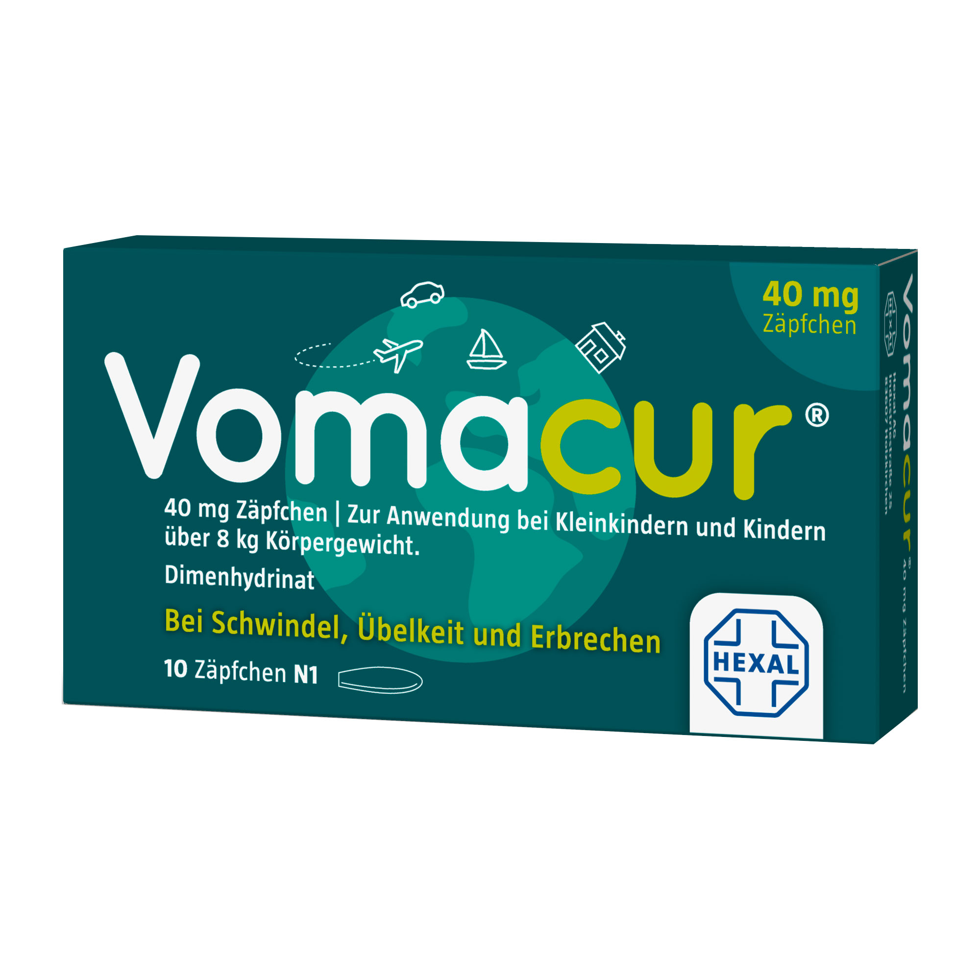 Vomacur 40 Suppositorien - None