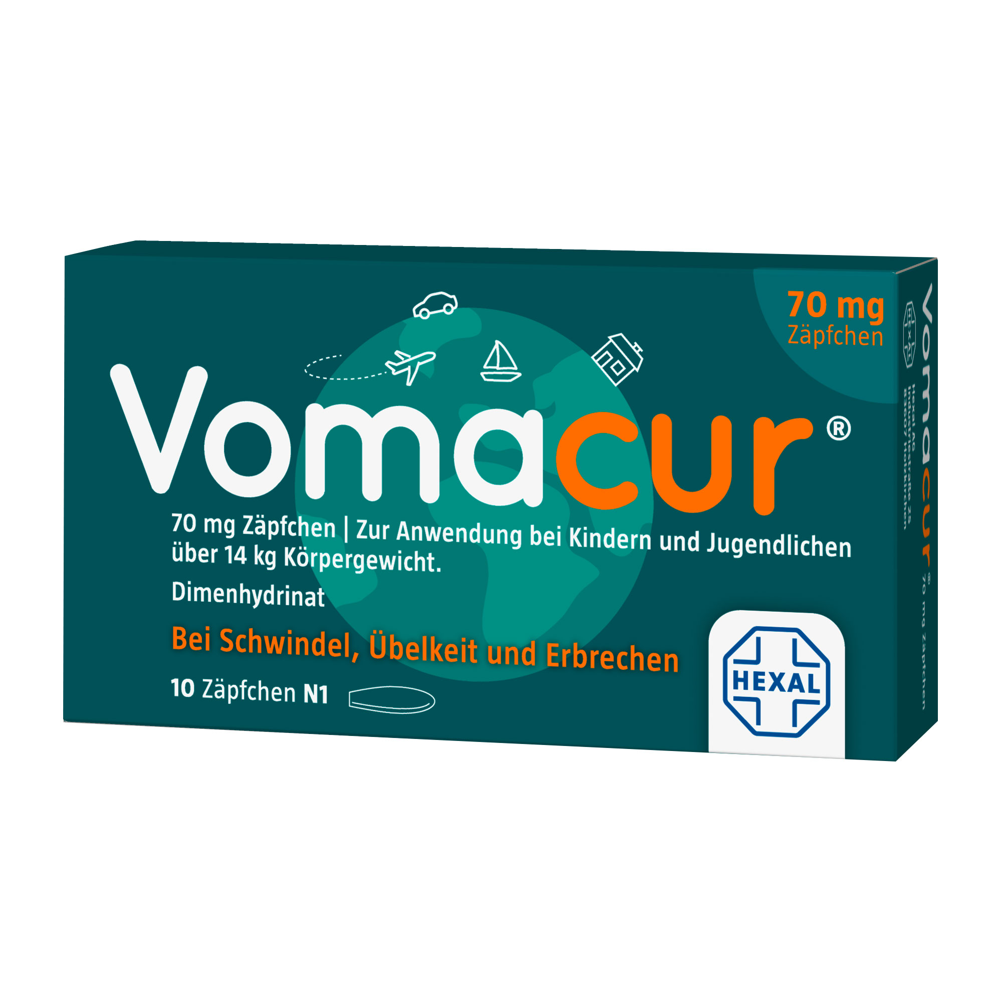 Vomacur 70 Suppositorien - None