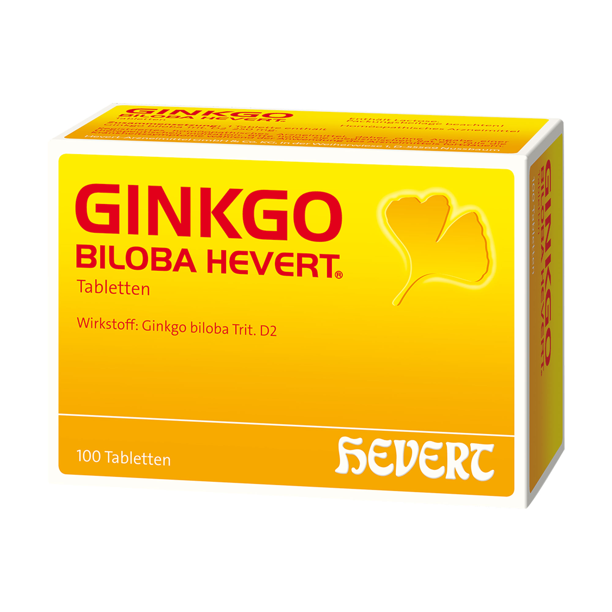 Ginkgo Biloba Hevert Tabletten - None