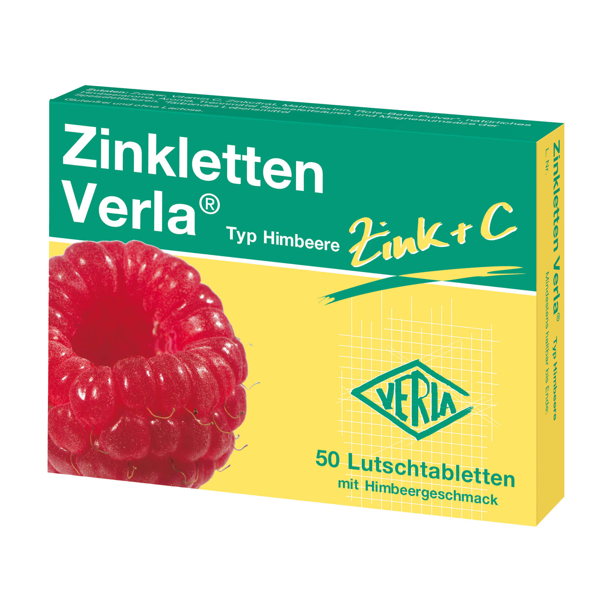 Zinkletten Verla Himbeere - None