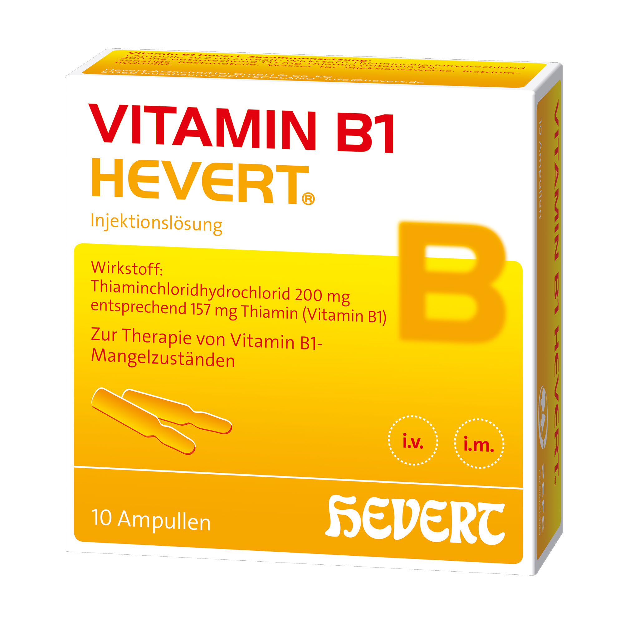 Vitamin B1 Hevert Ampullen - None