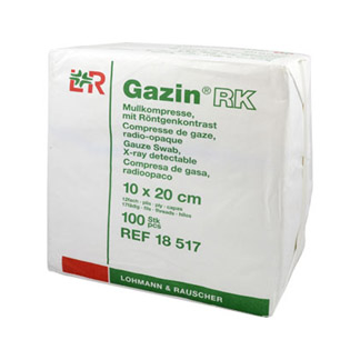 Gazin Kompressen 10x20cm 12f