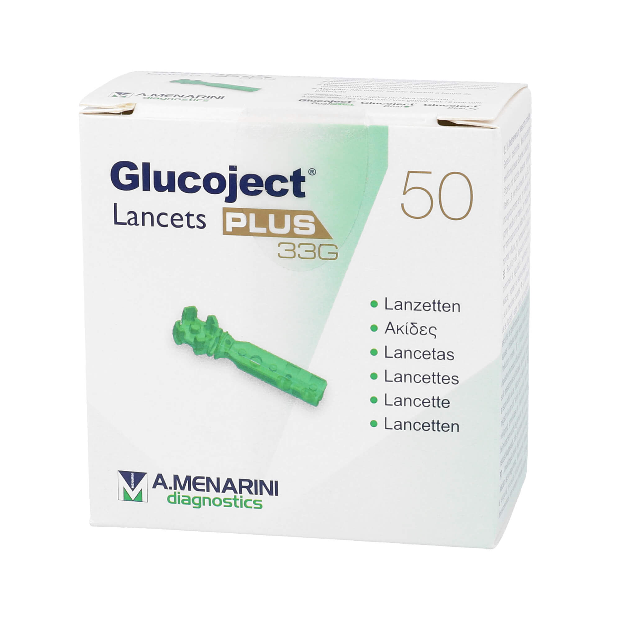 Glucoject Lancets Plus 33 G