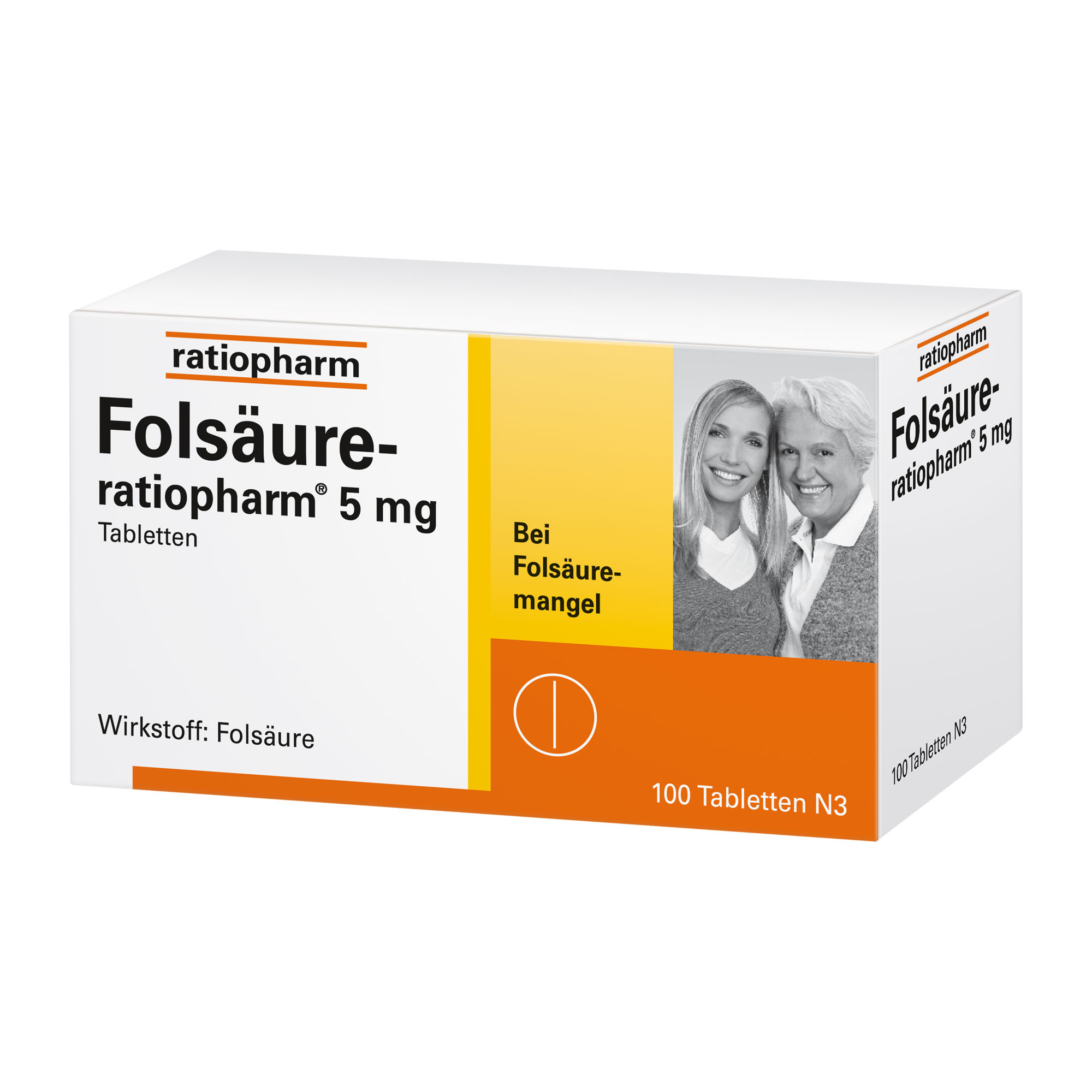 Folsäure Ratiopharm 5 Mg Tabletten - None