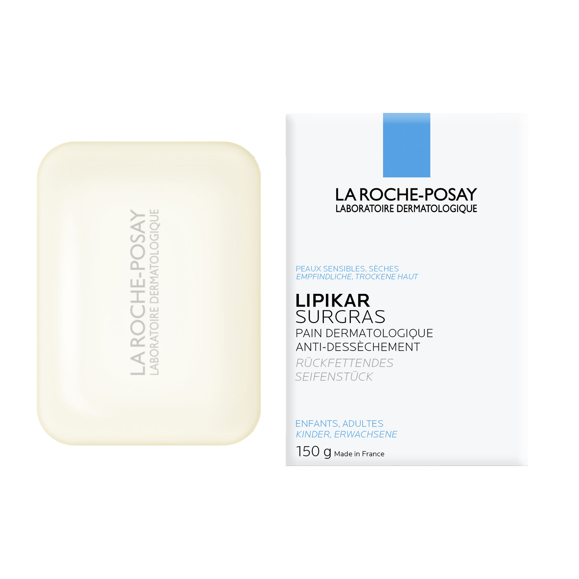 La Roche-Posay Lipikar Surgras Seifenstück