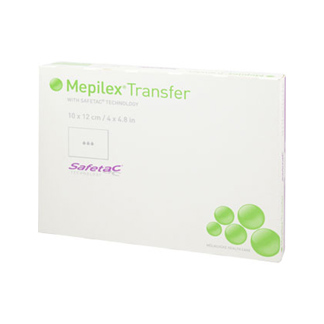 Mepilex Transfer Wundverband 10X12 Cm Steril - None