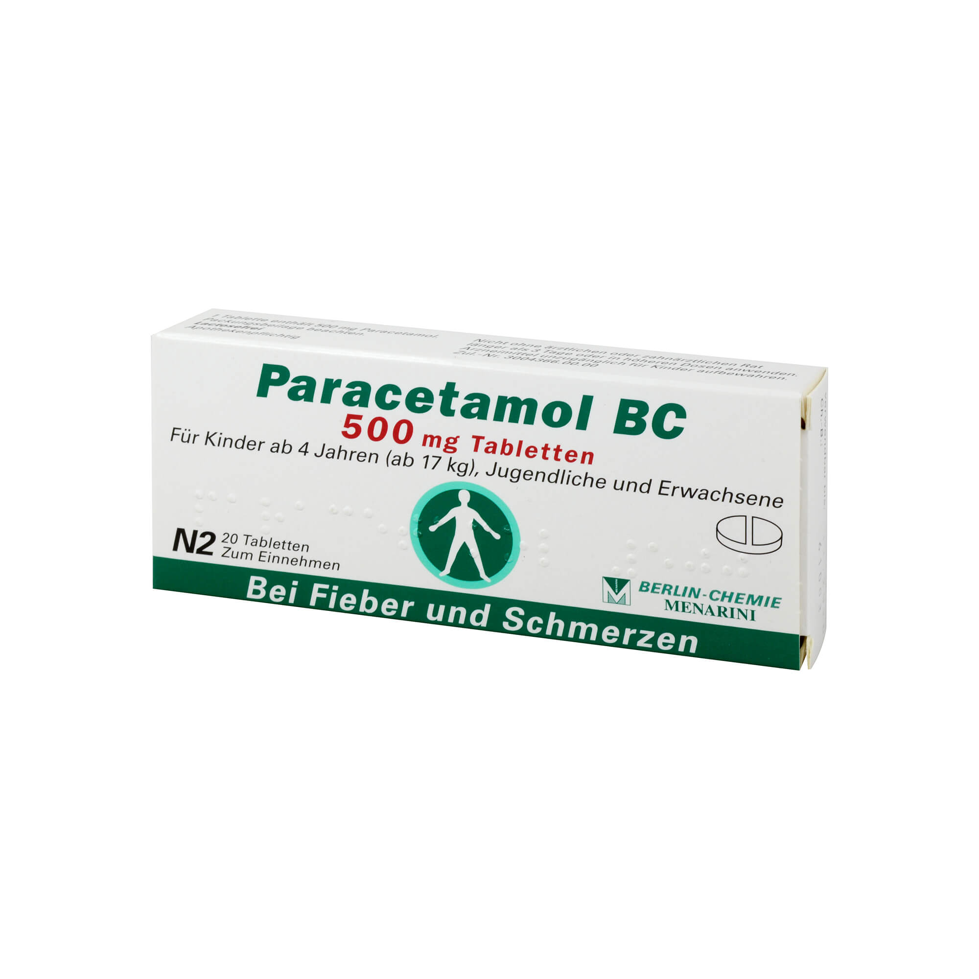 Paracetamol Bc 500 Mg Tabletten - None