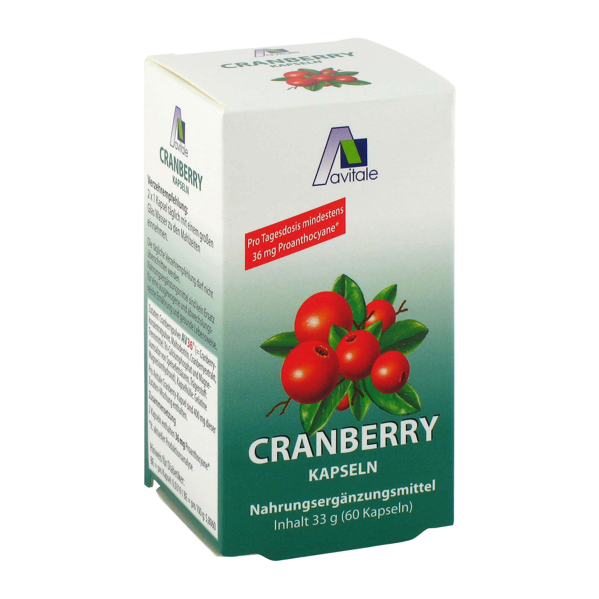 Cranberry Kapseln 400 mg