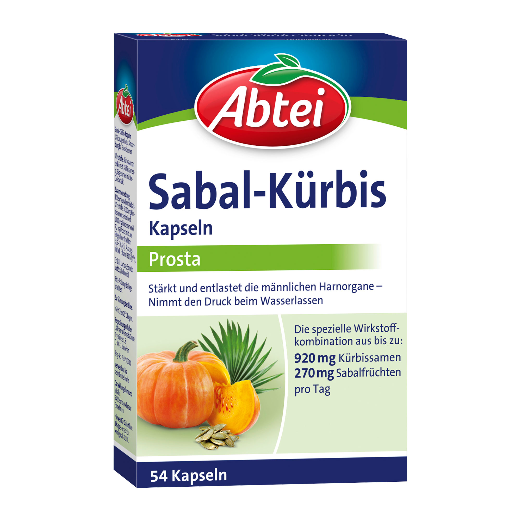 Abtei Sabal Kürbis Kapseln - None