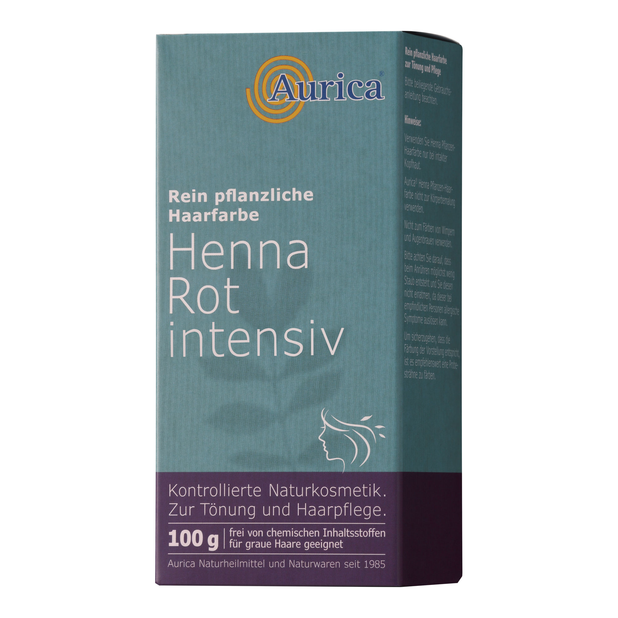 Aurica Henna Rot Pulver - None