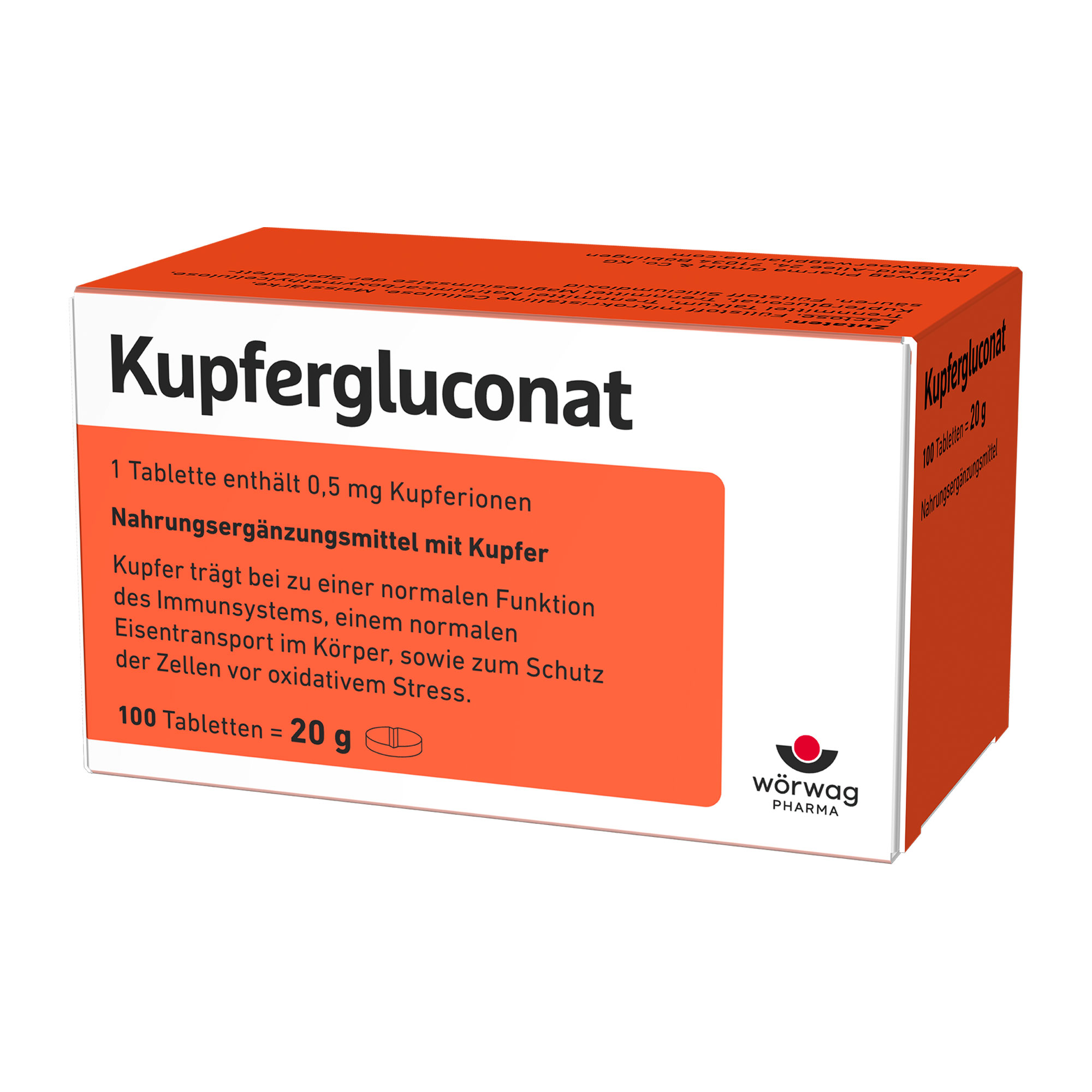 Kupfergluconat Tabletten - None