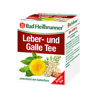 Bad Heilbrunner Tee Leber und Galle Filterbeutel