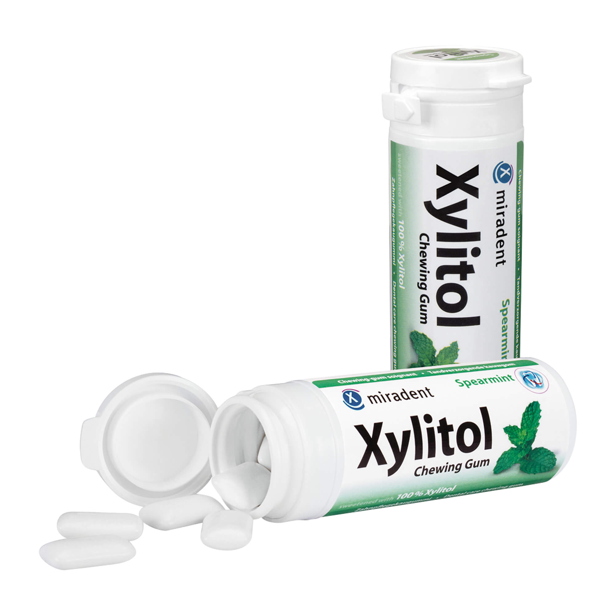 Miradent Xylitol Gum Spearmint - None