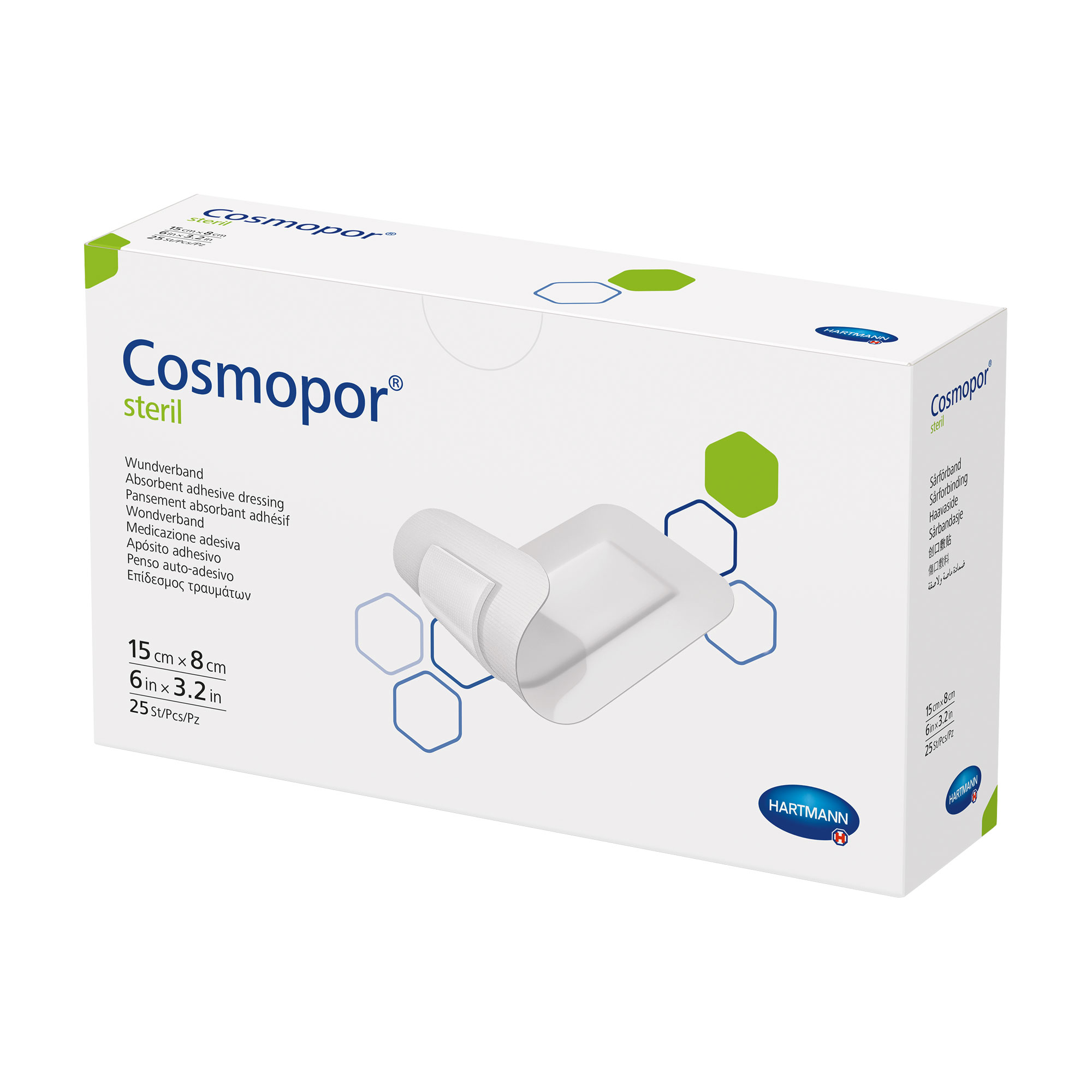 Cosmopor steril 8x15 cm