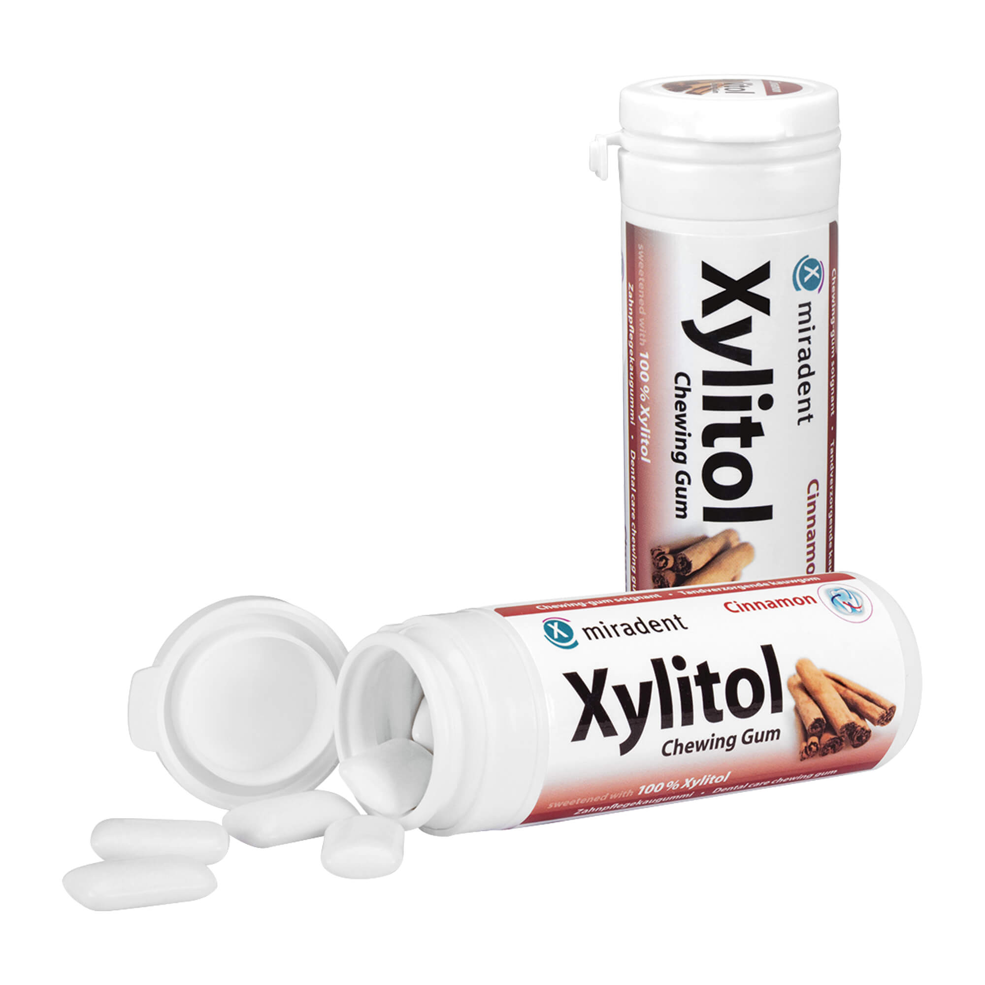 Miradent Xylitol Chewing Gum Zimt - None