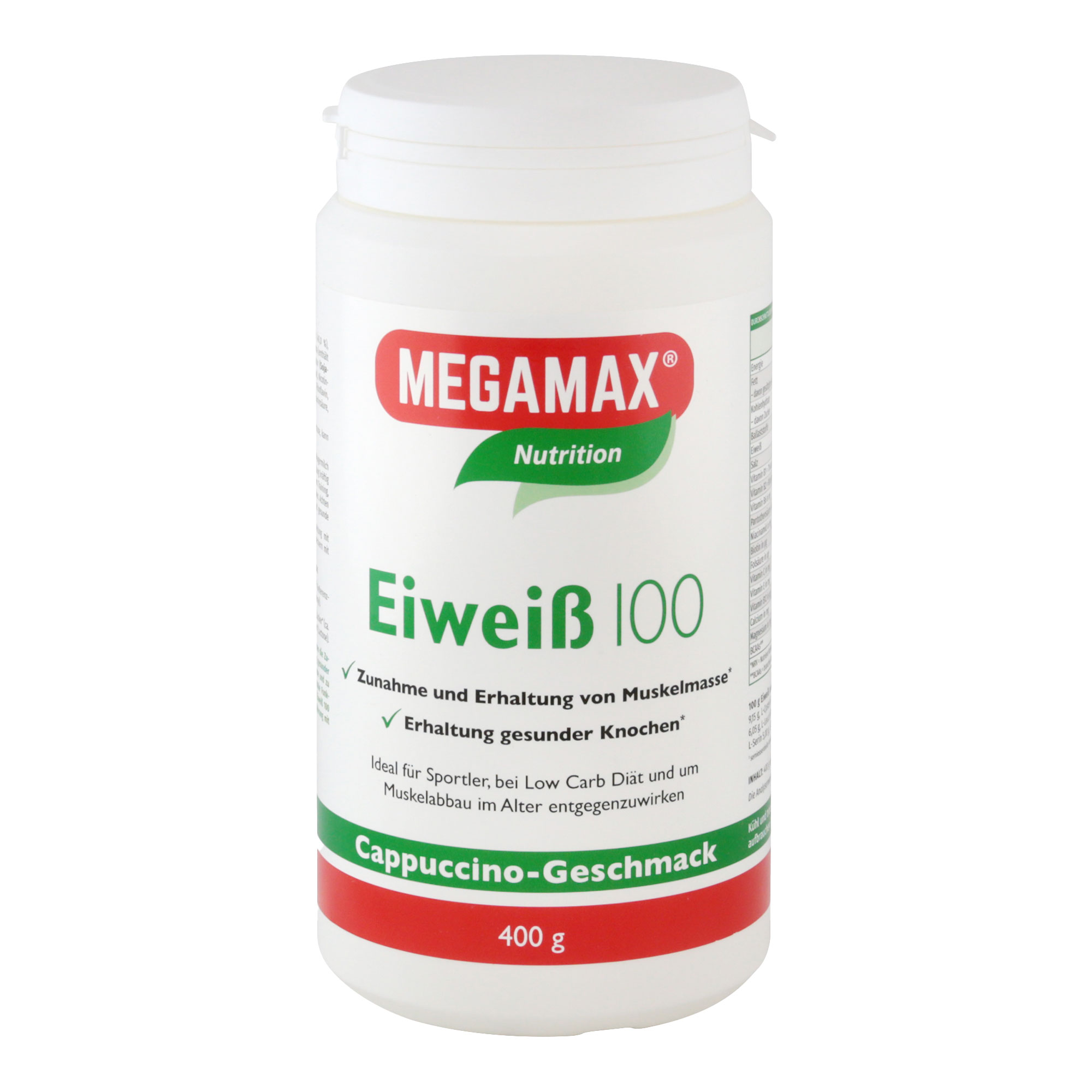 Eiweiss 100 Cappuccino Megam