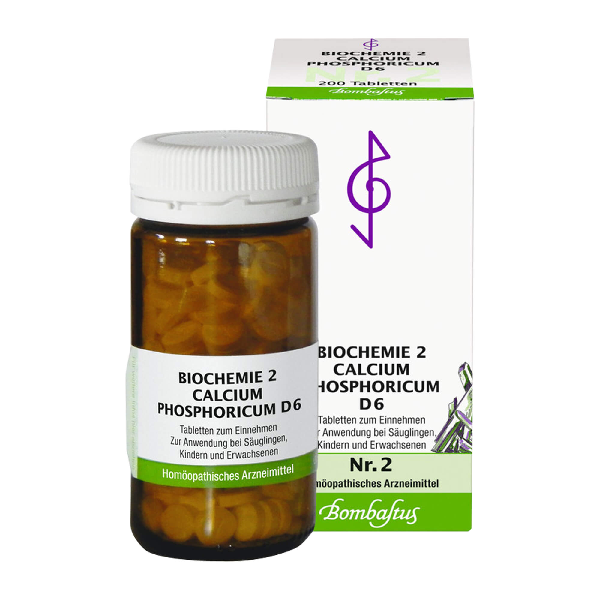 Biochemie 2 Calcium Phosphoricum D 6 Tabletten - None