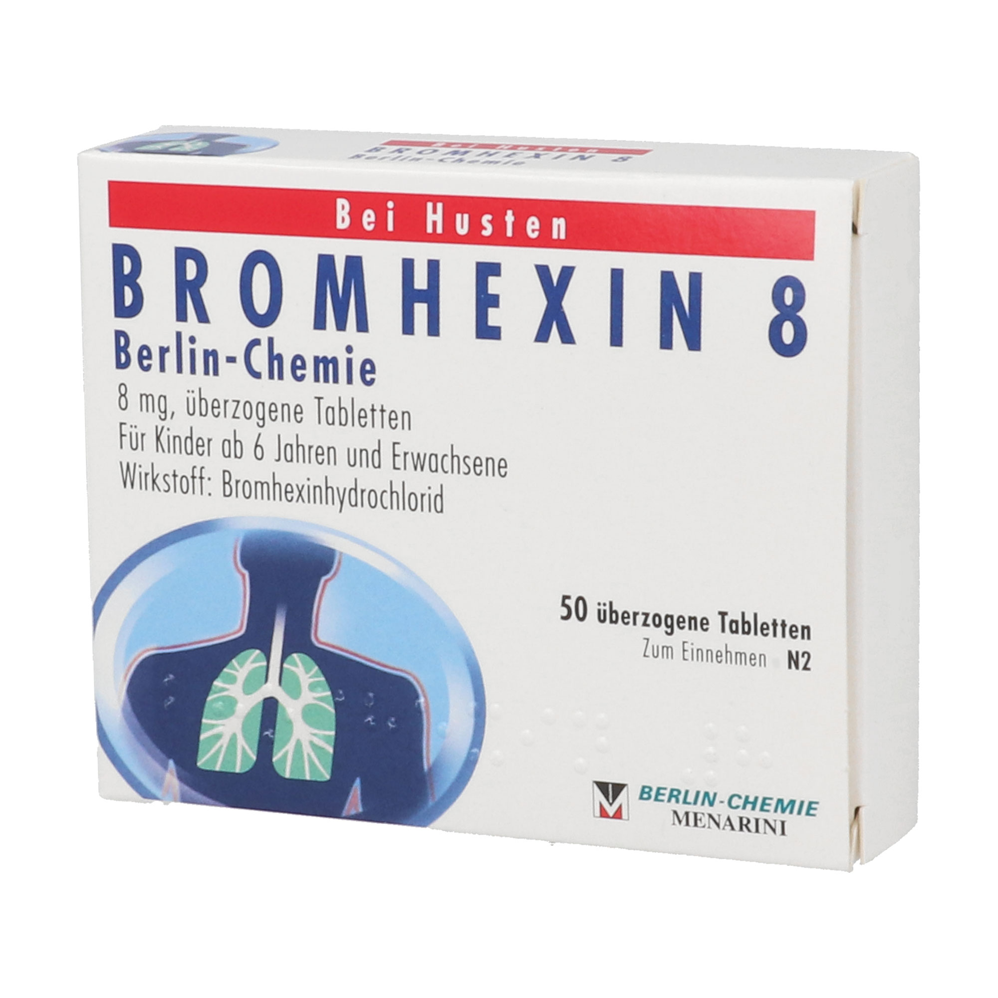 Bromhexin 8 Berlin Chemie - None