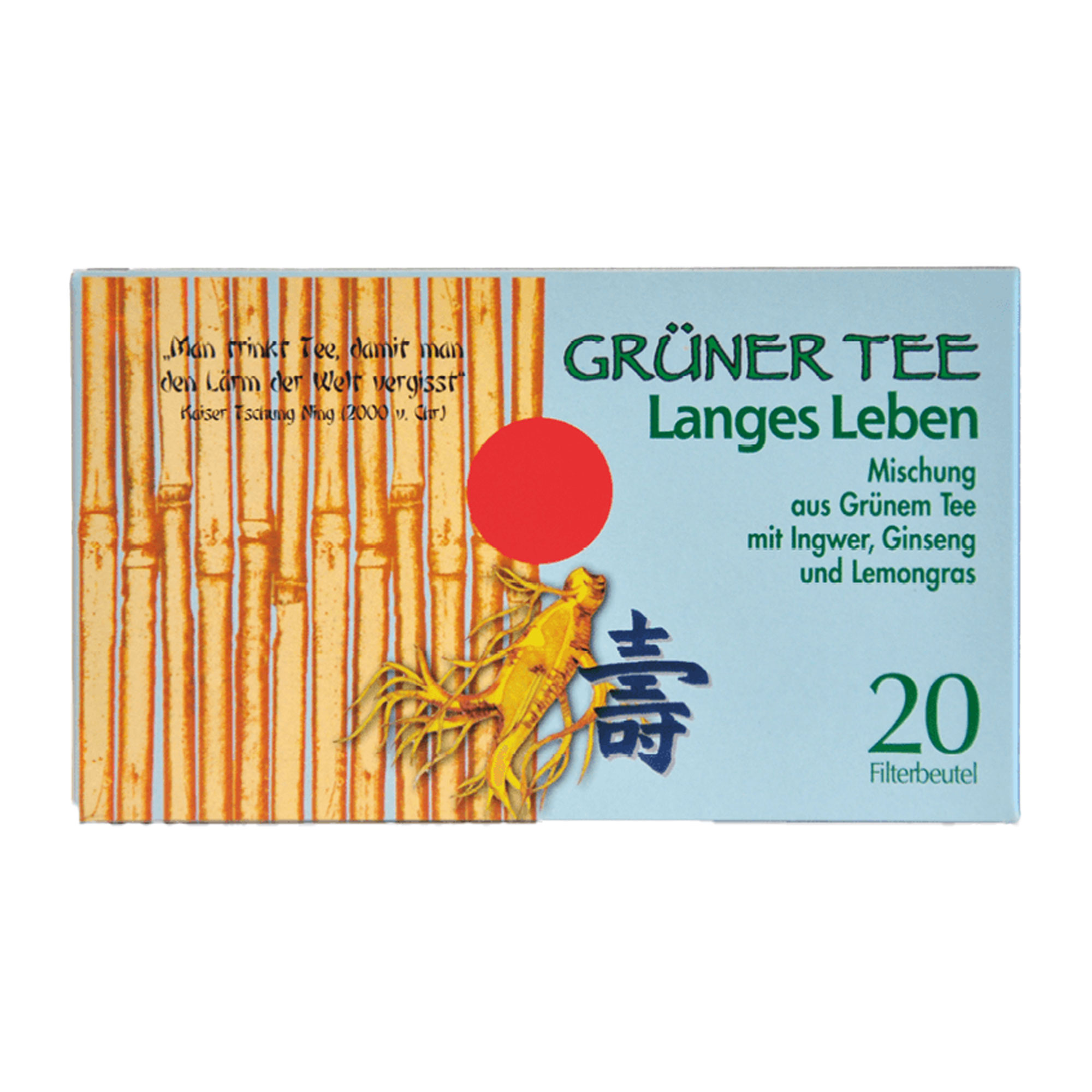 Grüner Tee Mit Ingwer Und Ginseng - None