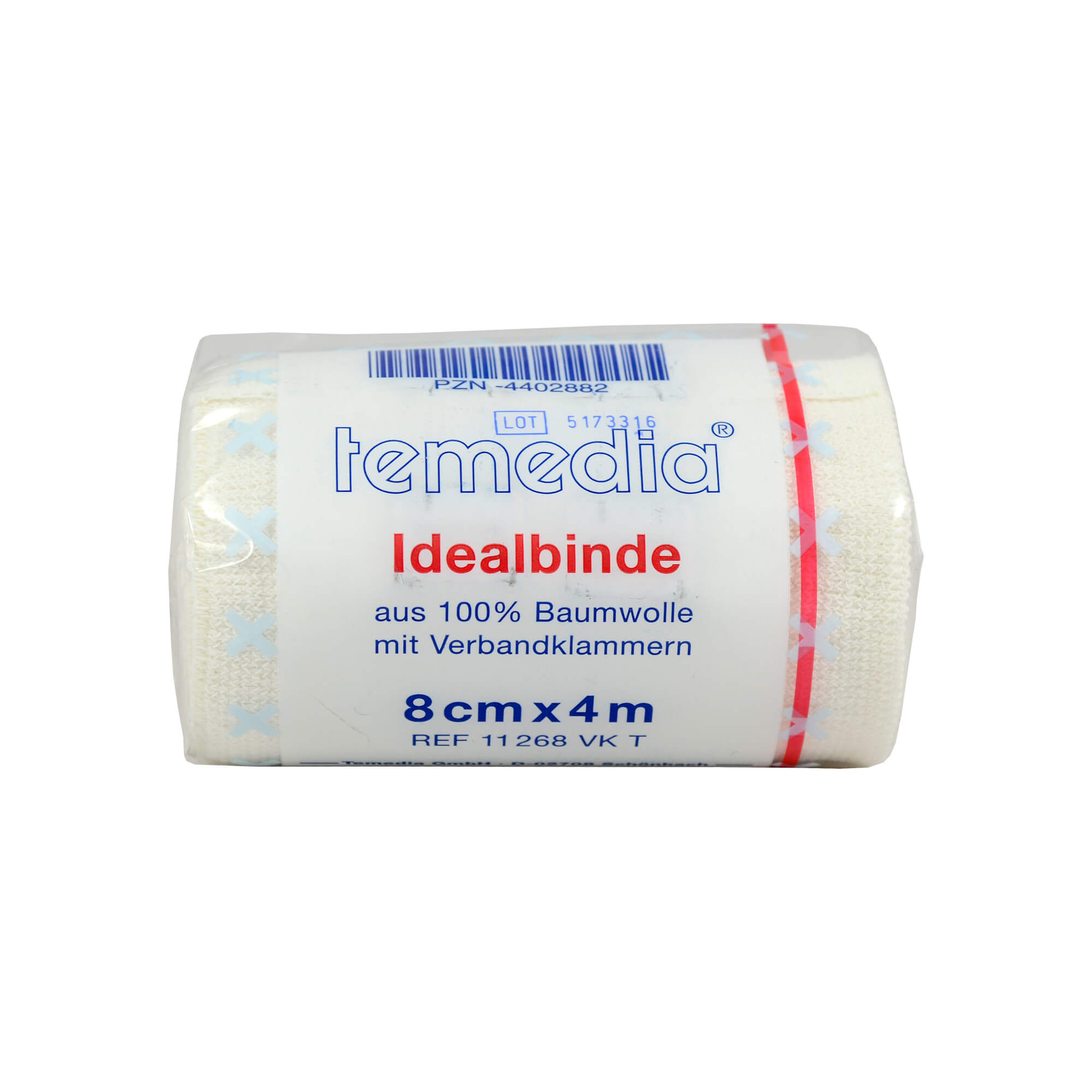 Idealbinde 8cm mit Klammer