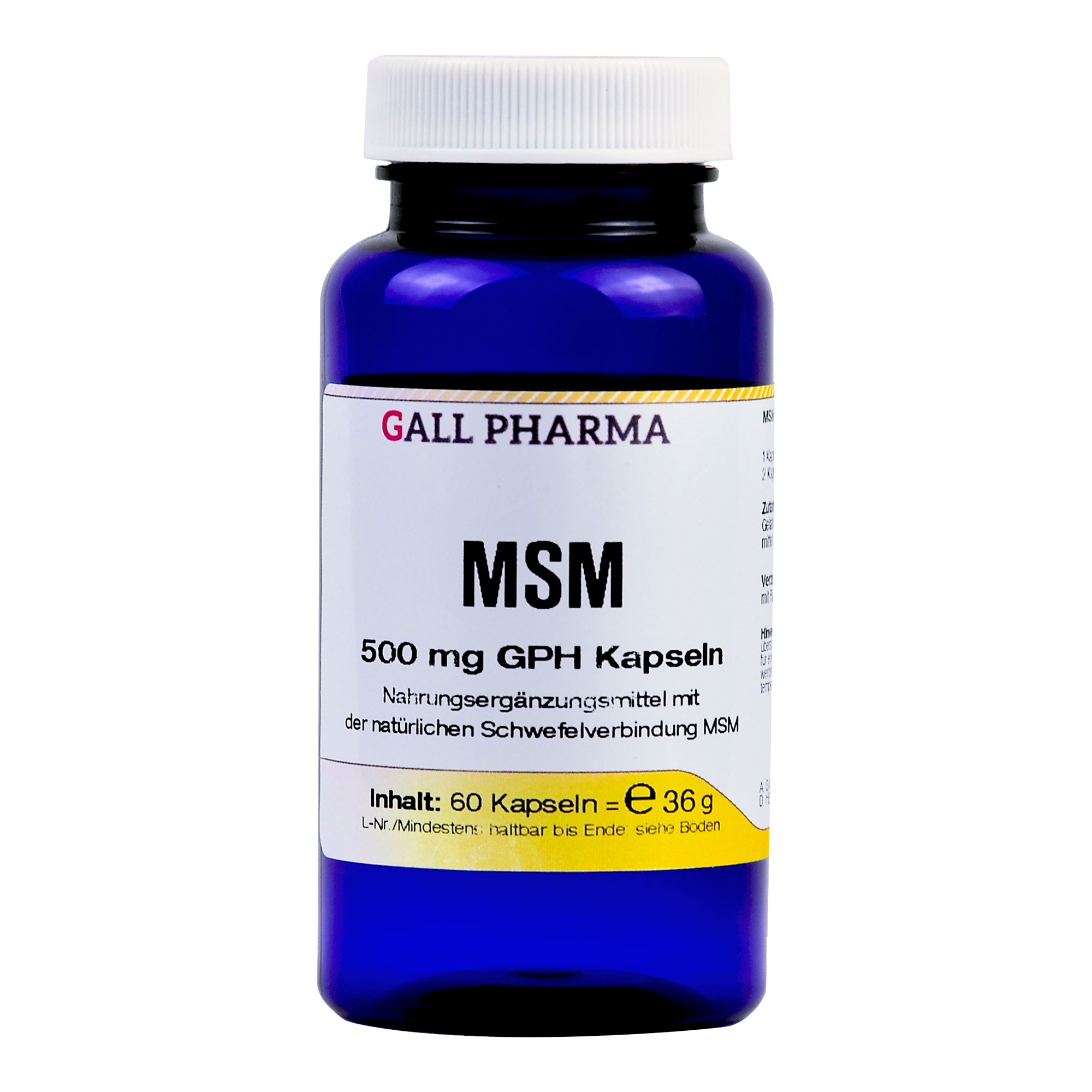 MSM 500 mg GPH Kapseln