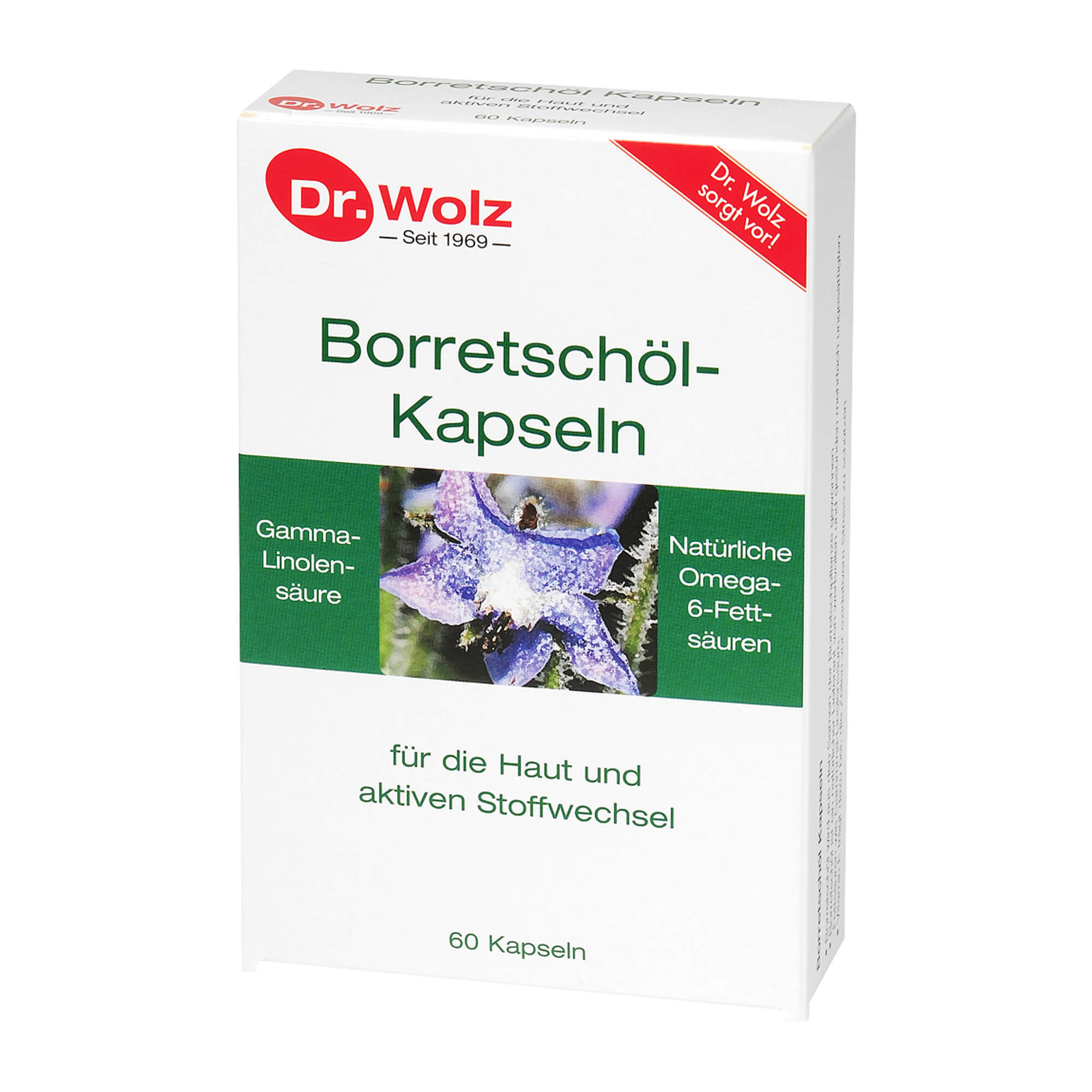 Borretschöl Kapseln Dr.Wolz - None