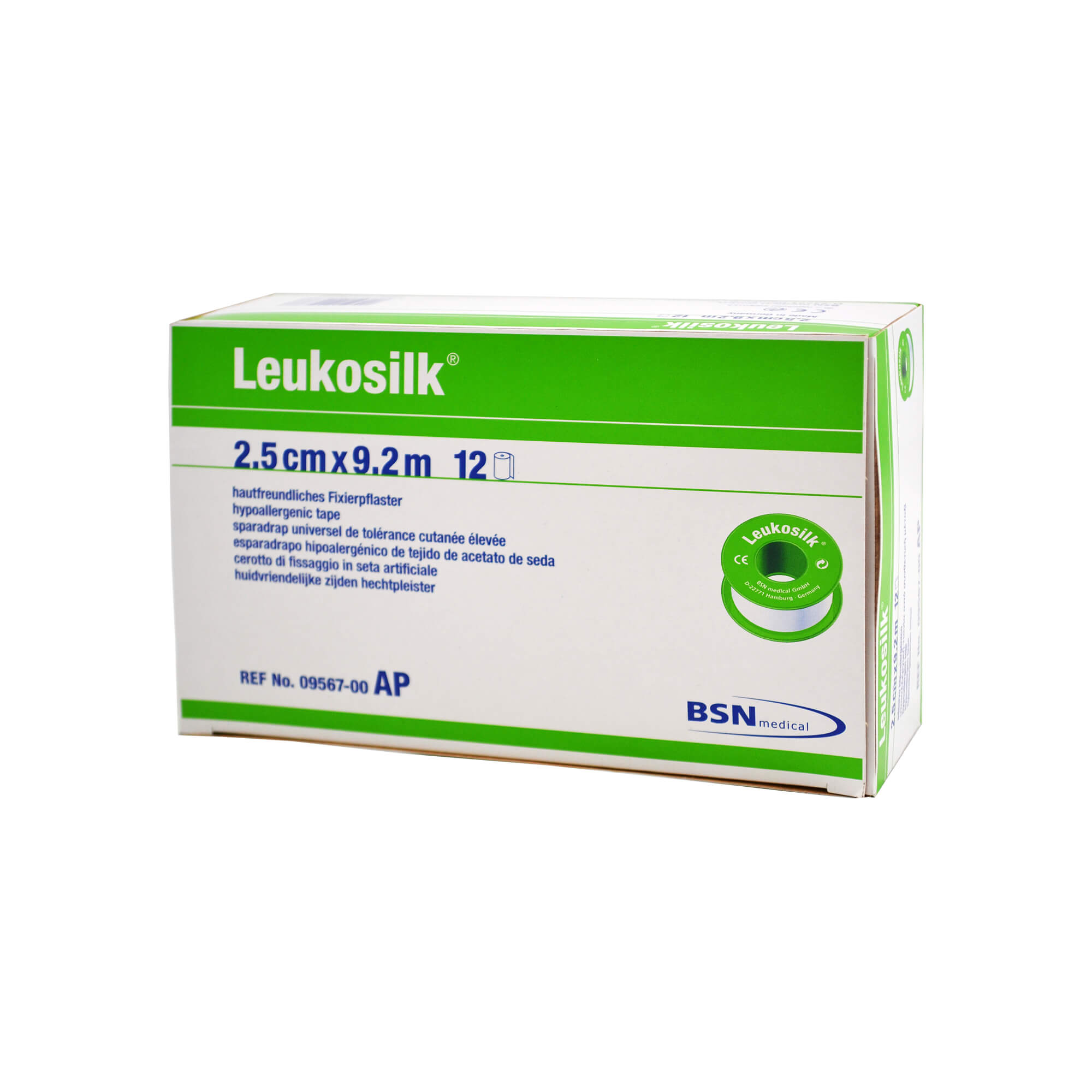 Leukosilk 2,5 Cm X 9,2 M - None