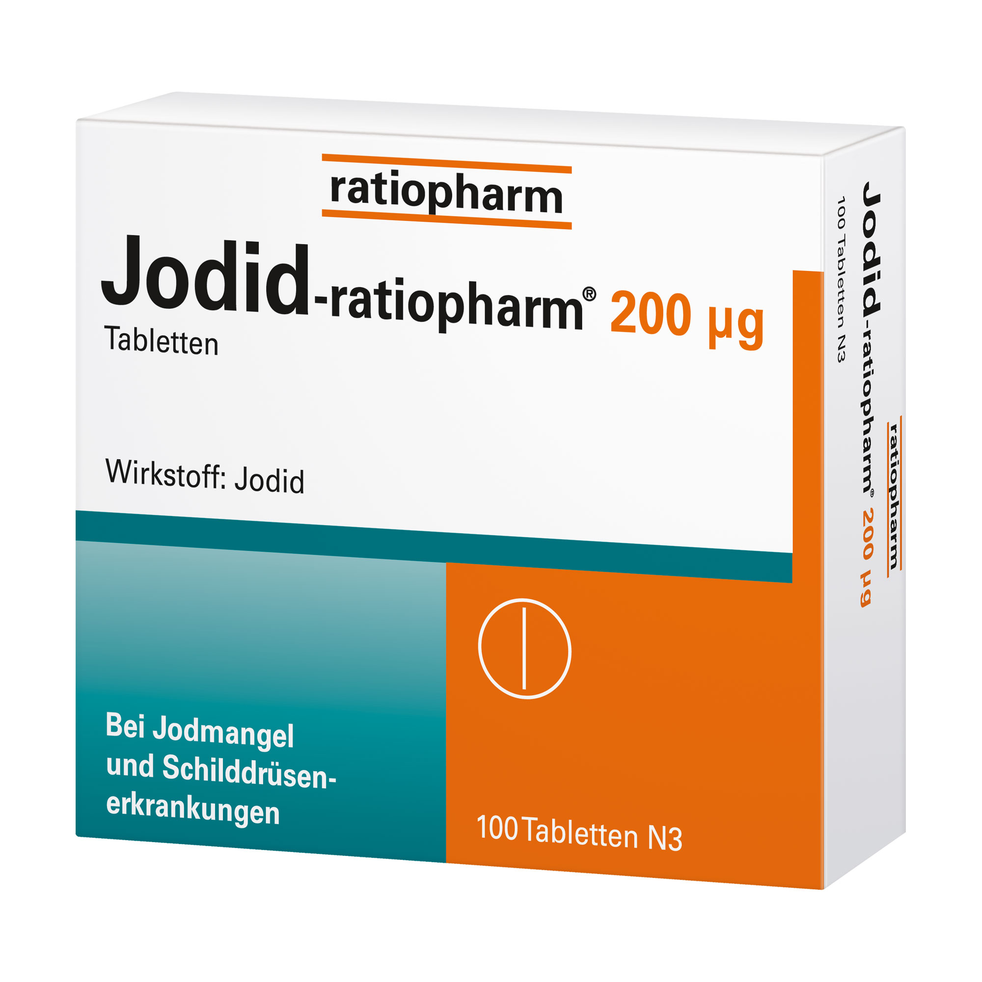 Jodid-Ratiopharm 200 Μg Tabletten - None