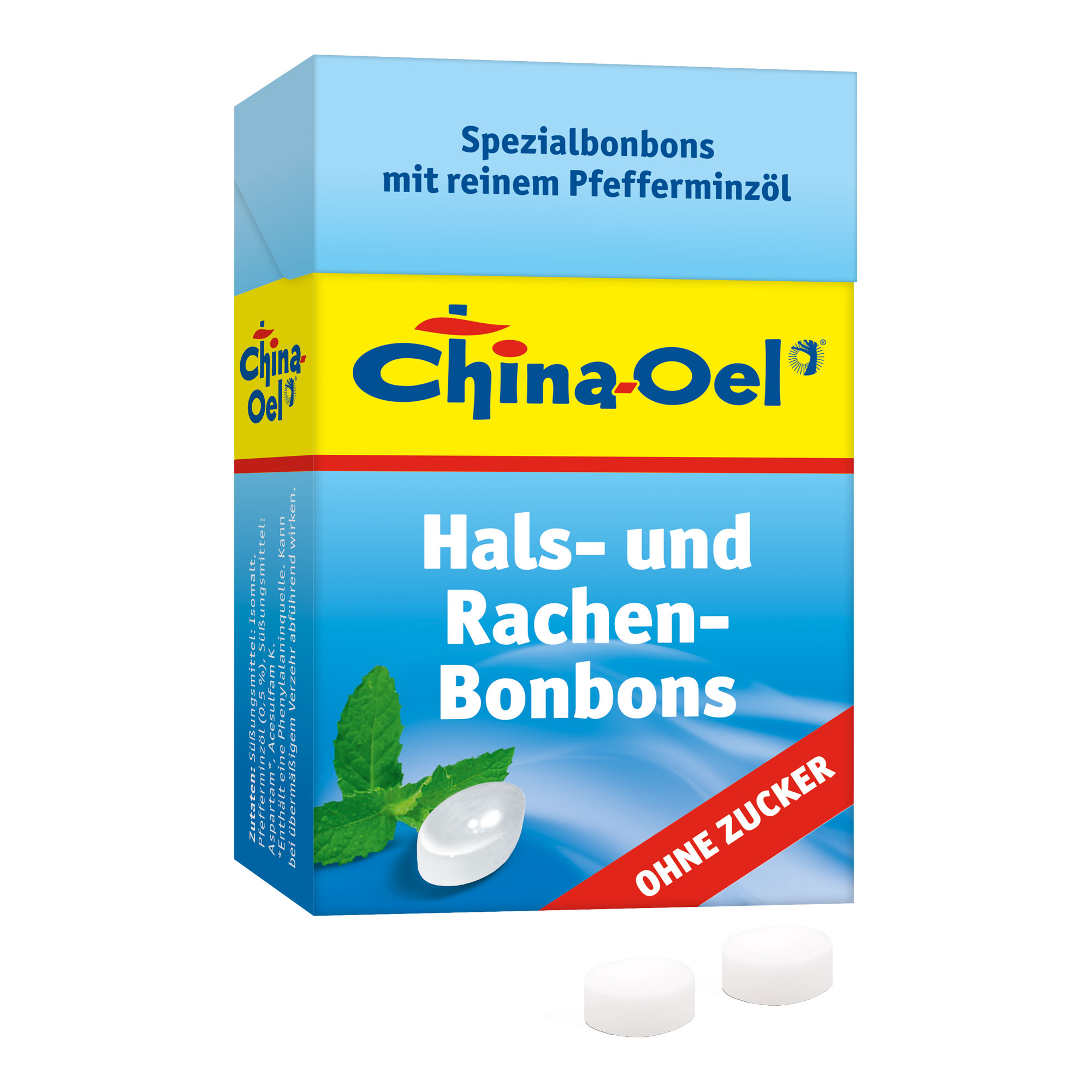 China-Oel Hals- Und Hustenbonbons Ohne Zucker - None