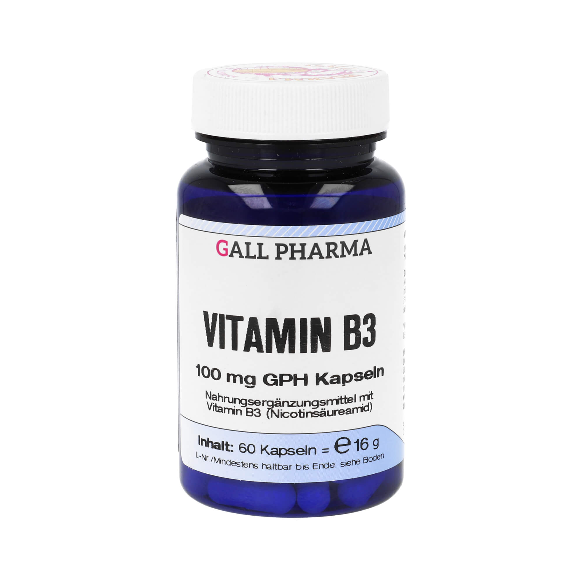 Vitamin B3 100 mg GPH Kapseln