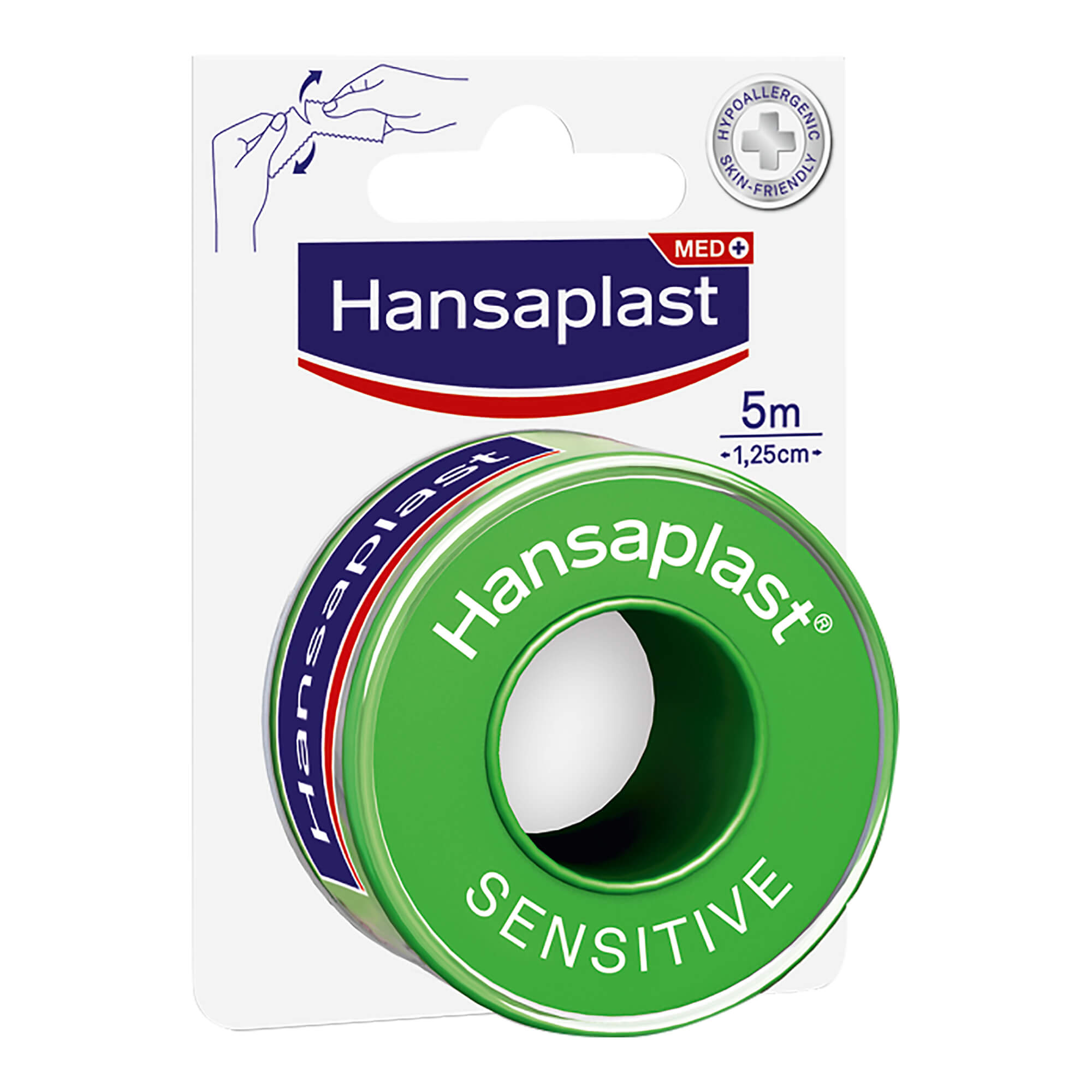 Hansaplast Fixierpflaster Sensitive 5M X 1,25Cm - None