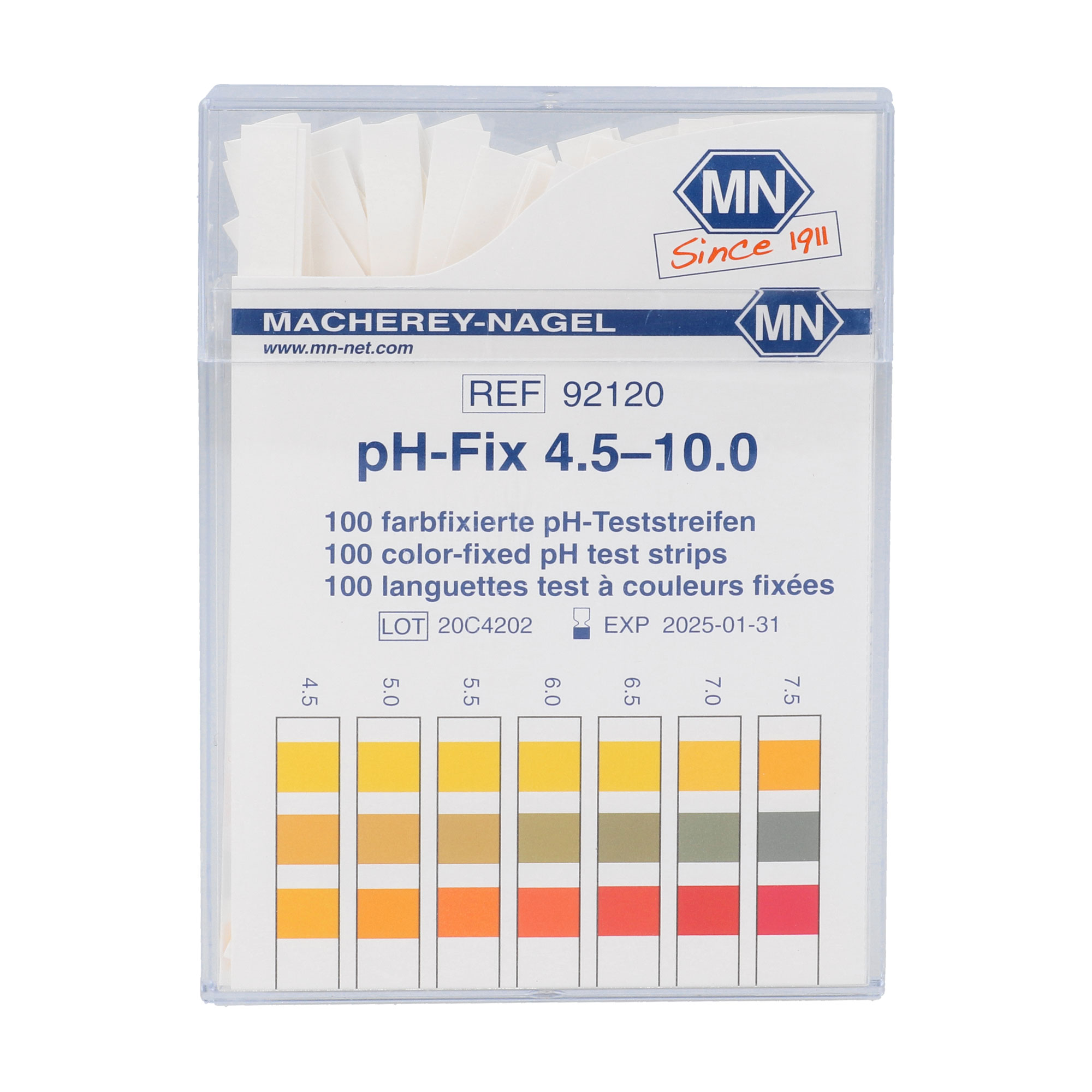 PH Fix Indikatorstäbchen pH 4,5 - 10