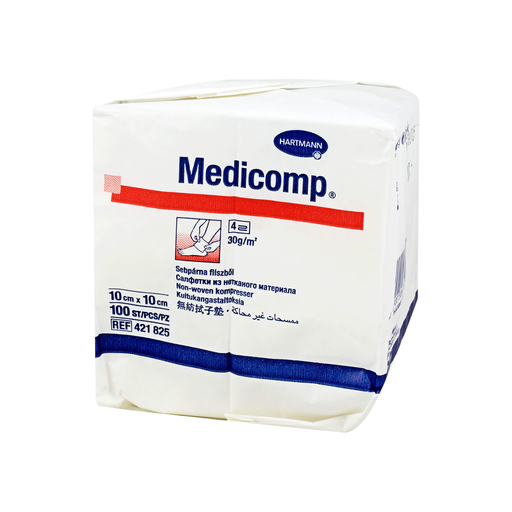 Medicomp Kompressen 10X10 Cm Unsteril - None