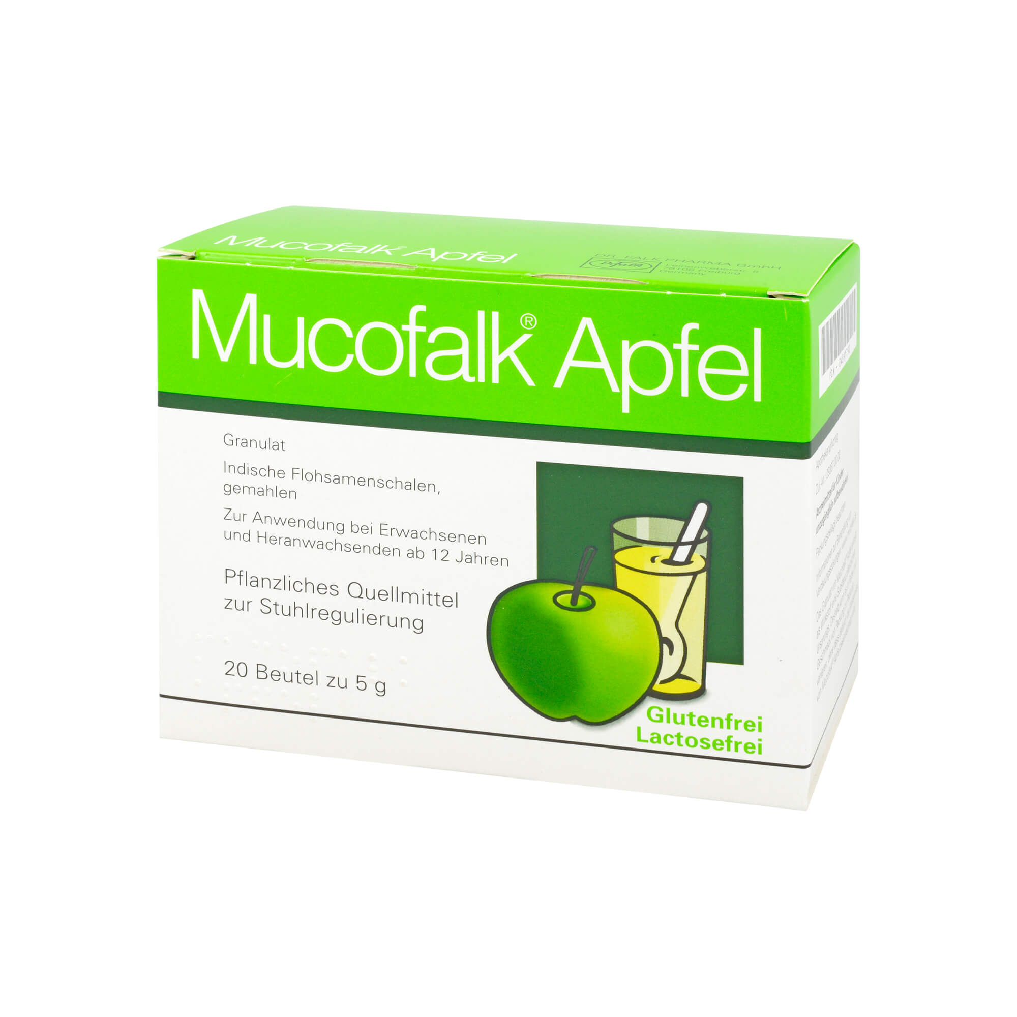 Mucofalk Apfel Granulat Beutel - None