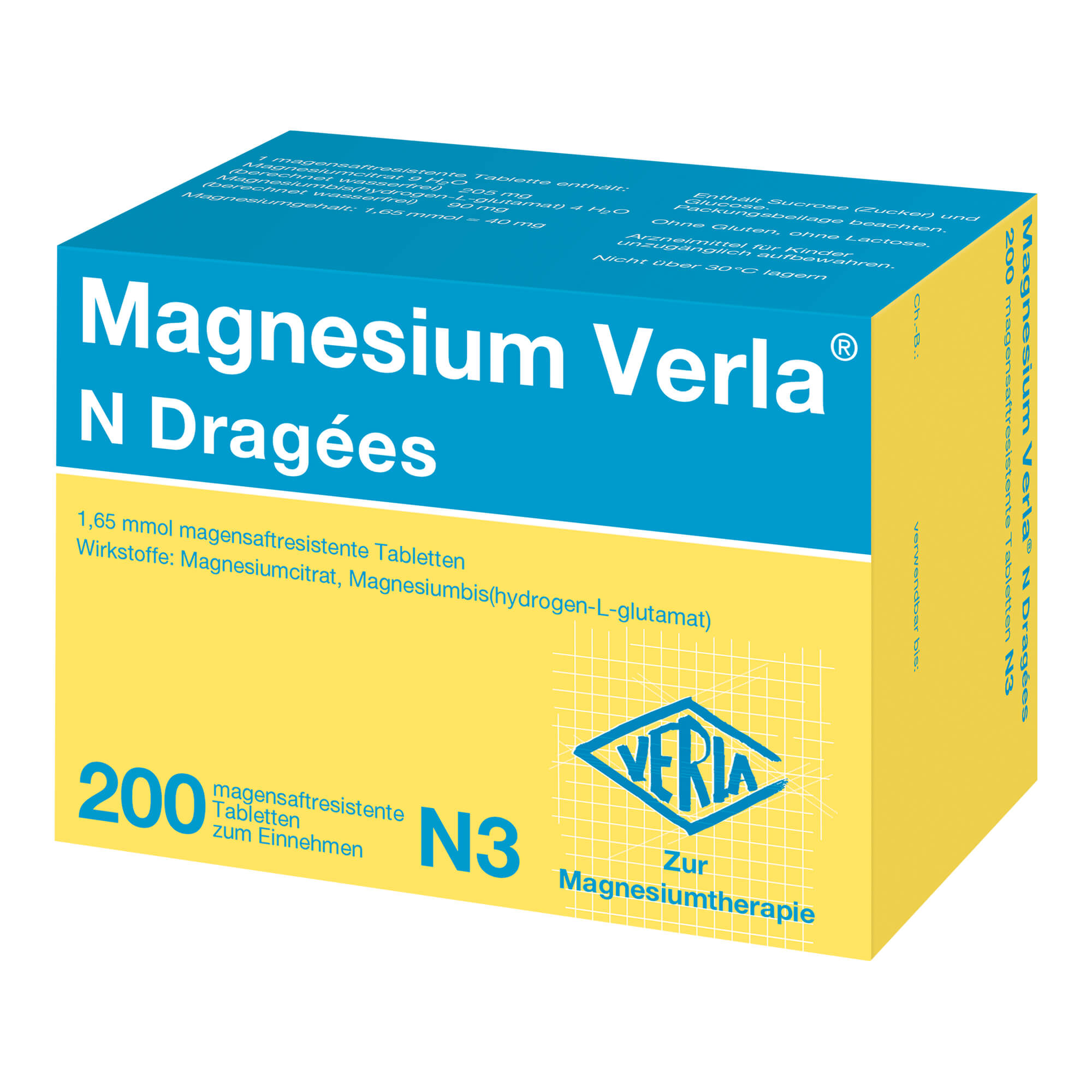 Magnesium Verla N Dragees - None