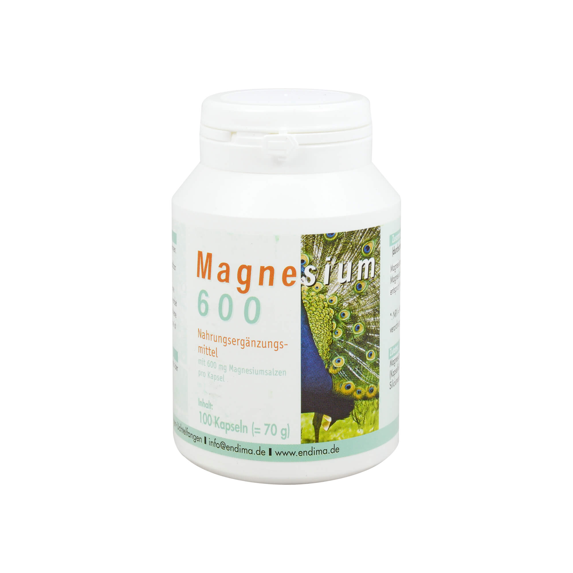 Endima Magnesium 600 Kapseln - None