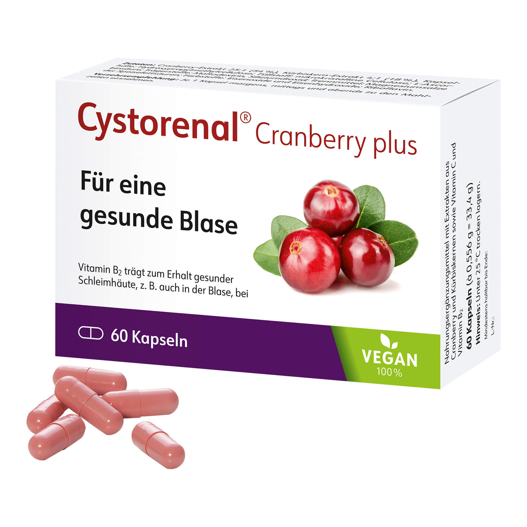 Cystorenal Cranberry plus Kapseln