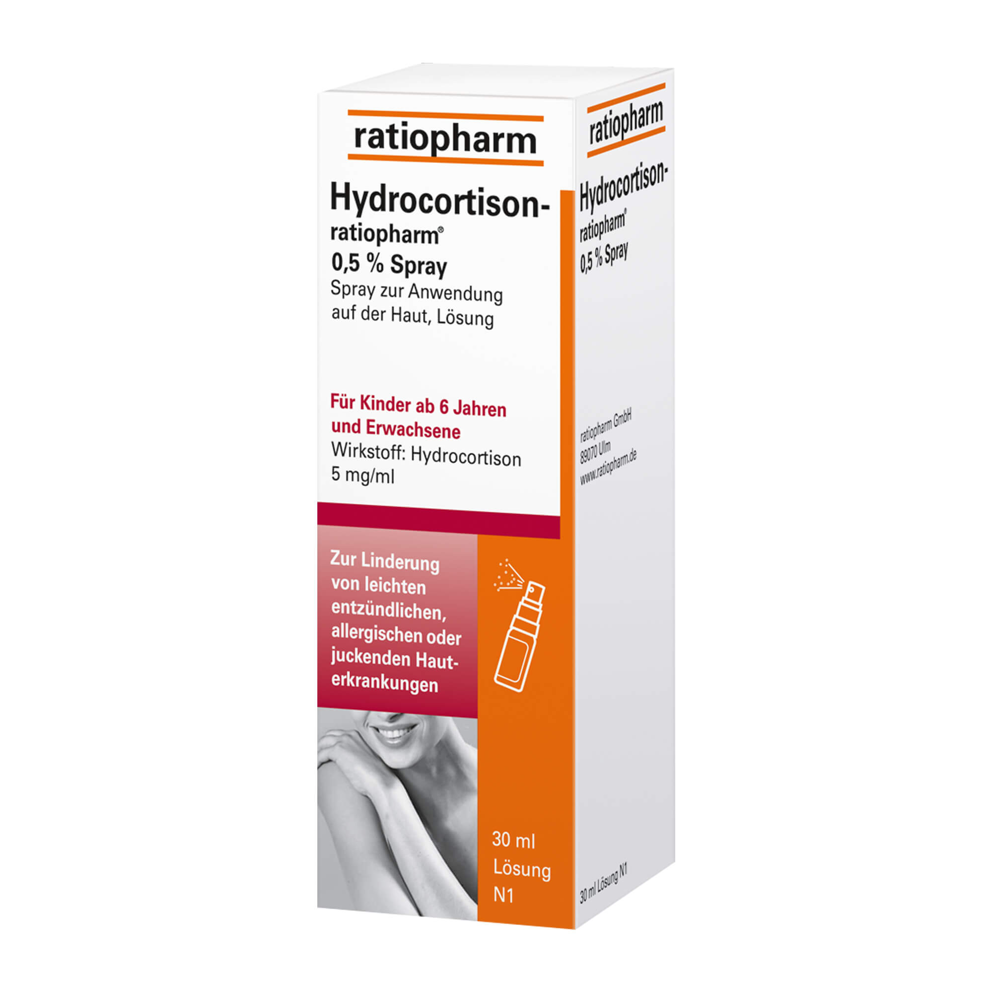 Hydrocortison-Ratiopharm 0,5% Spray - None