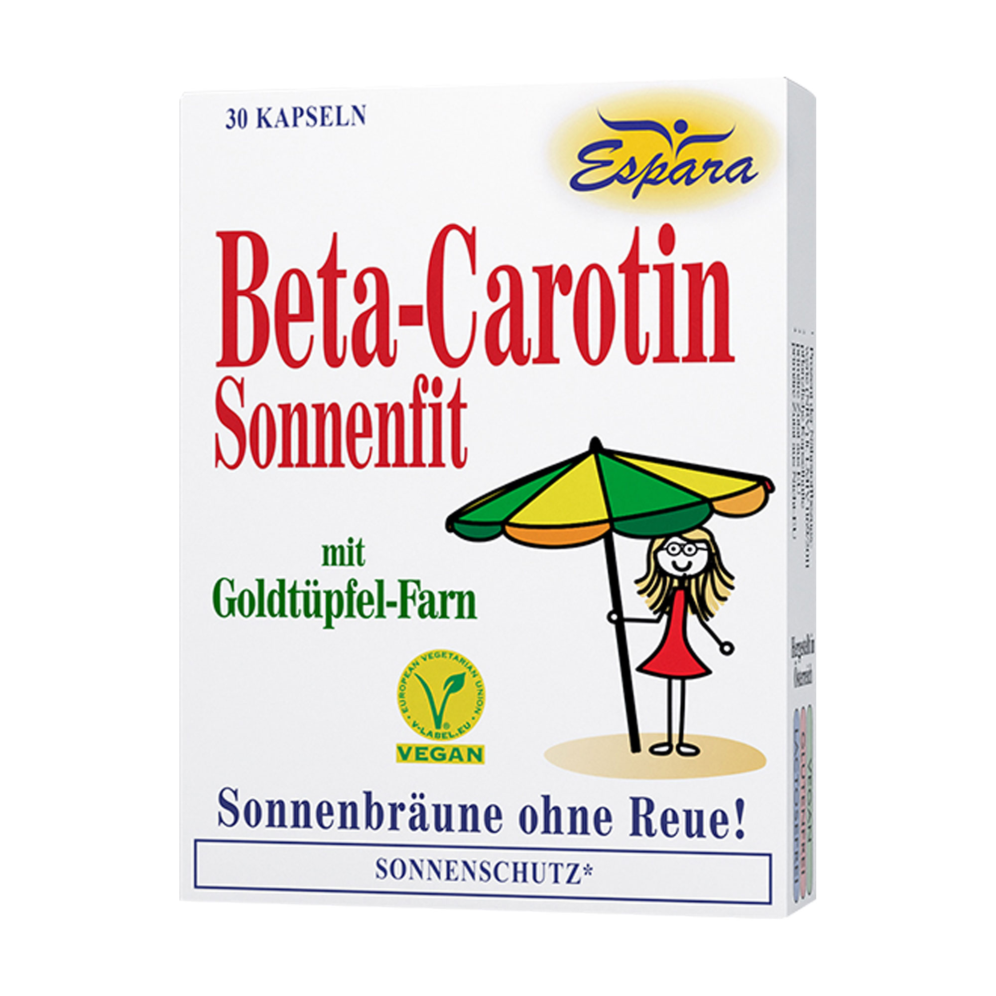 Beta-Carotin Sonnenfit Kapseln - None