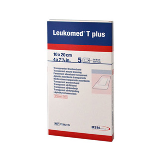 Leukomed transp. plus sterile Pflaster 10x20 cm